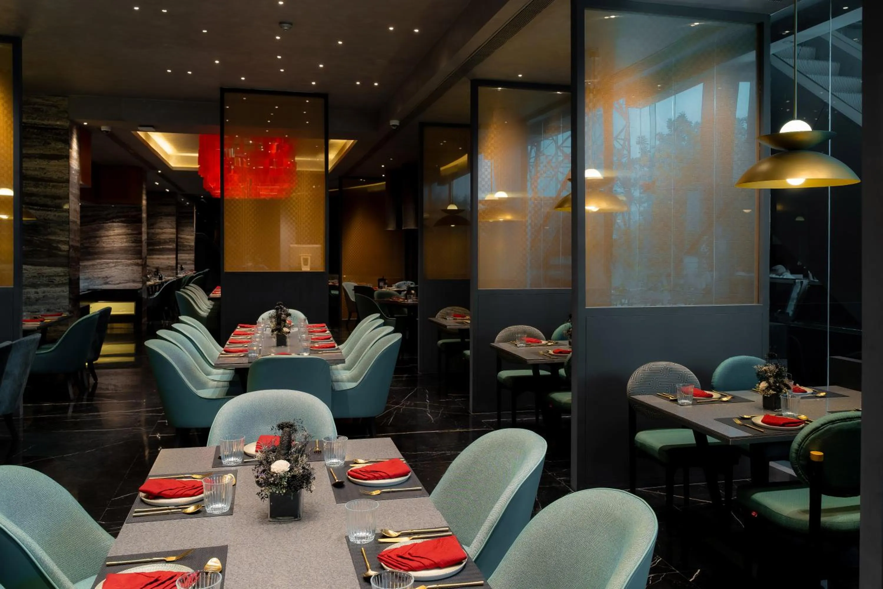 Restaurant/places to eat in The Grand Bhagwati