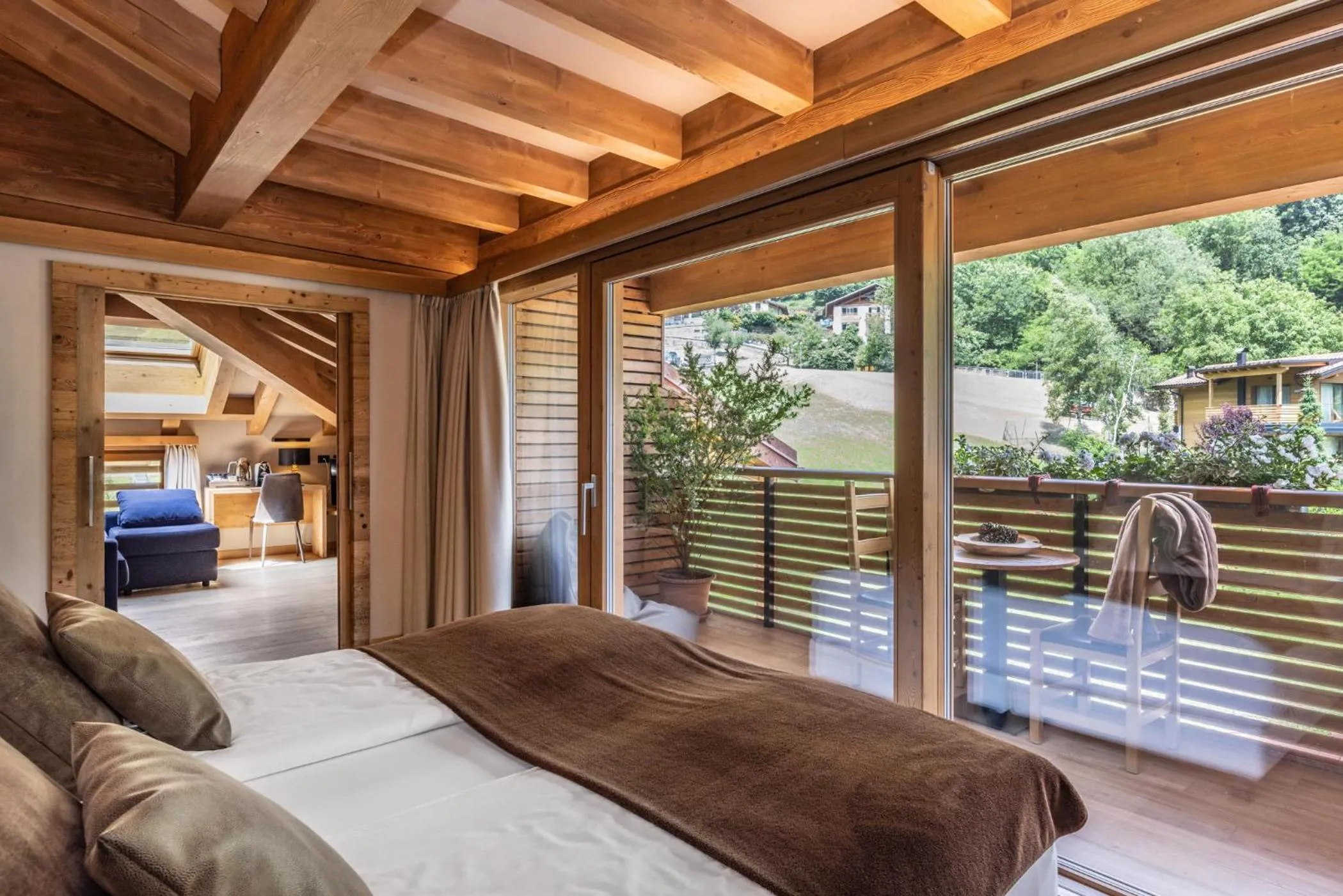 Bed in Boutique Hotel e Chalets Salvadori