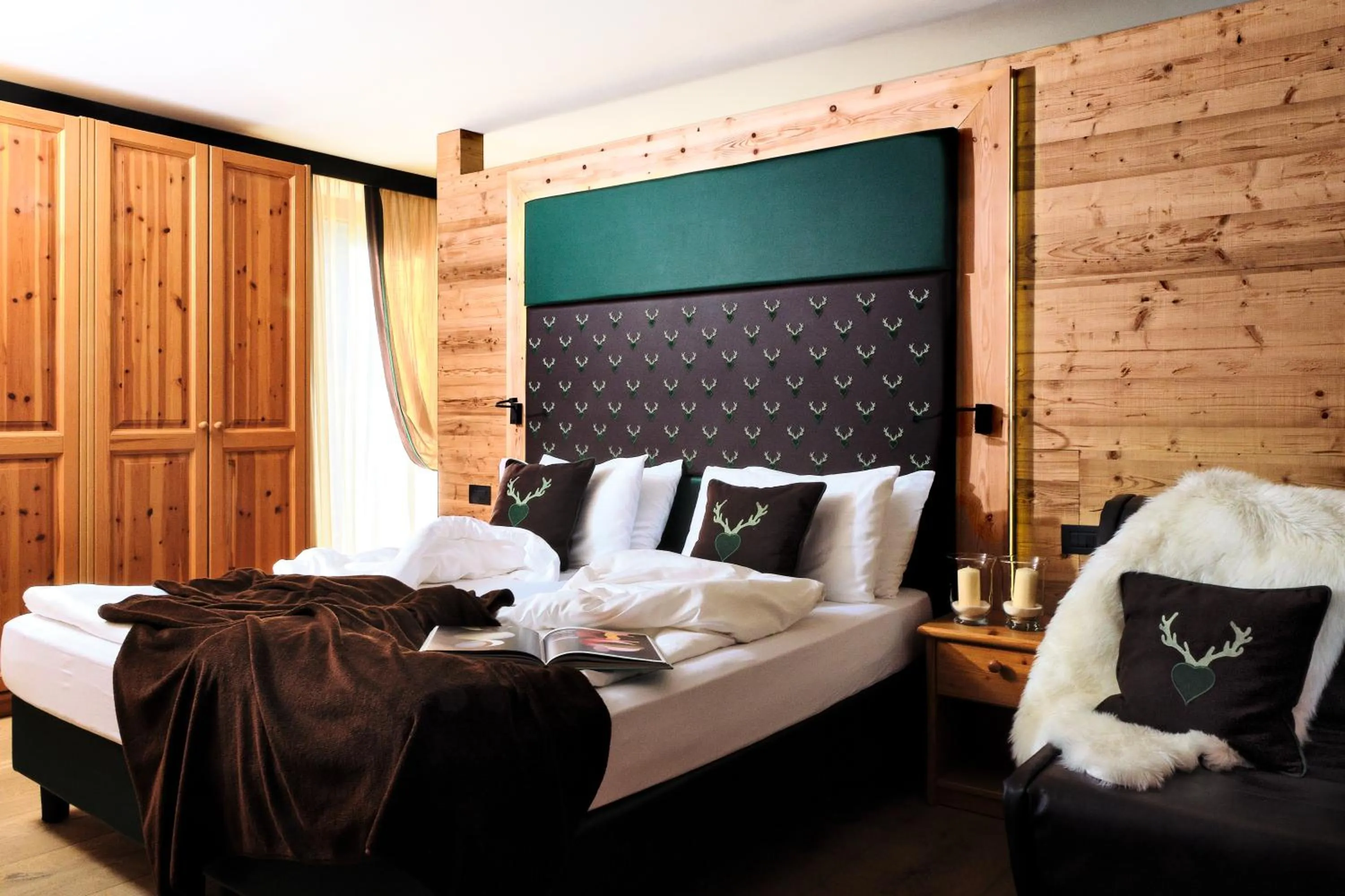 Bedroom, Bed in Boutique Hotel e Chalets Salvadori