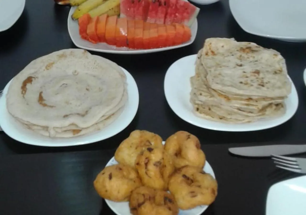 Breakfast in Blue Diamond Resort