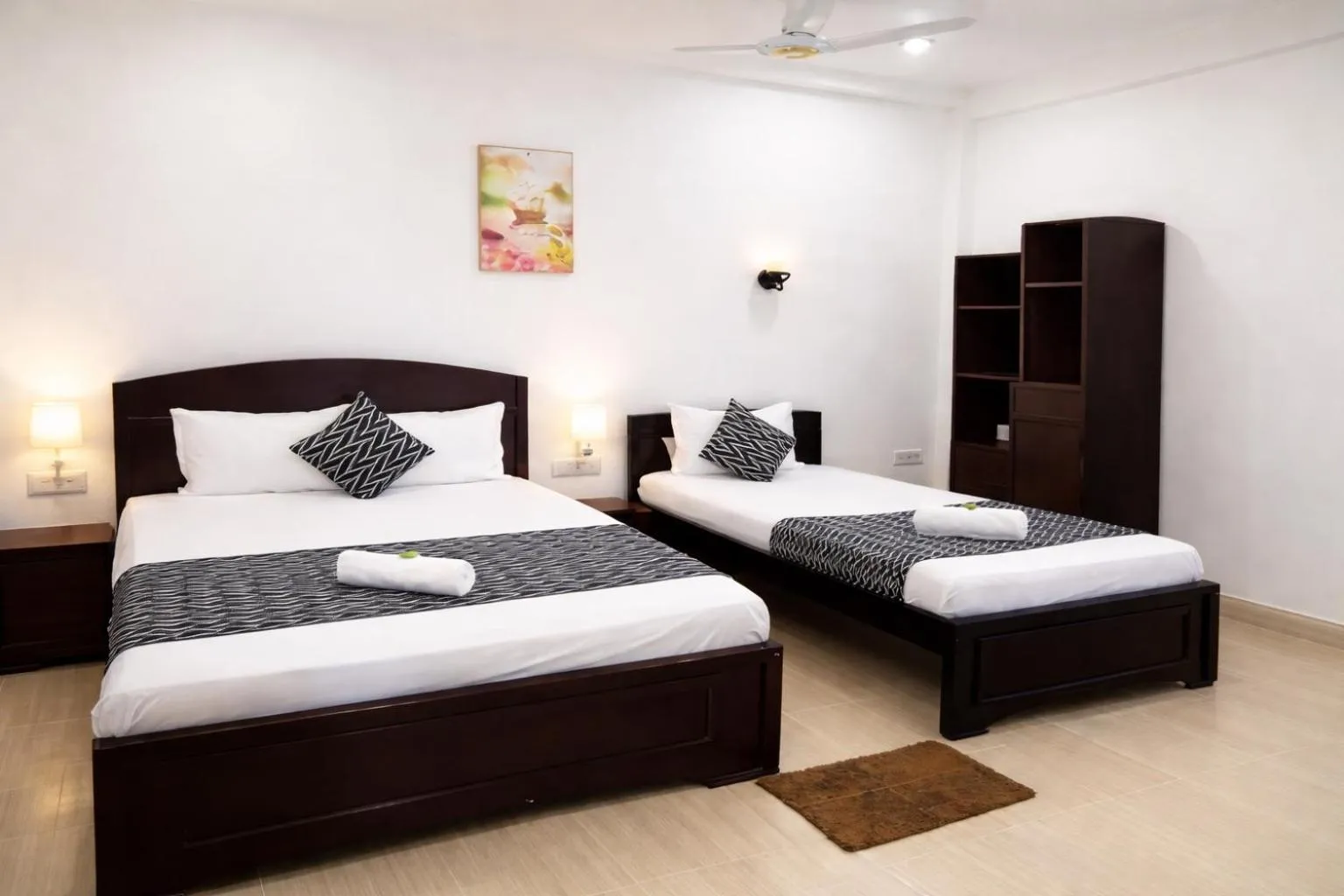 Bed in Blue Diamond Resort