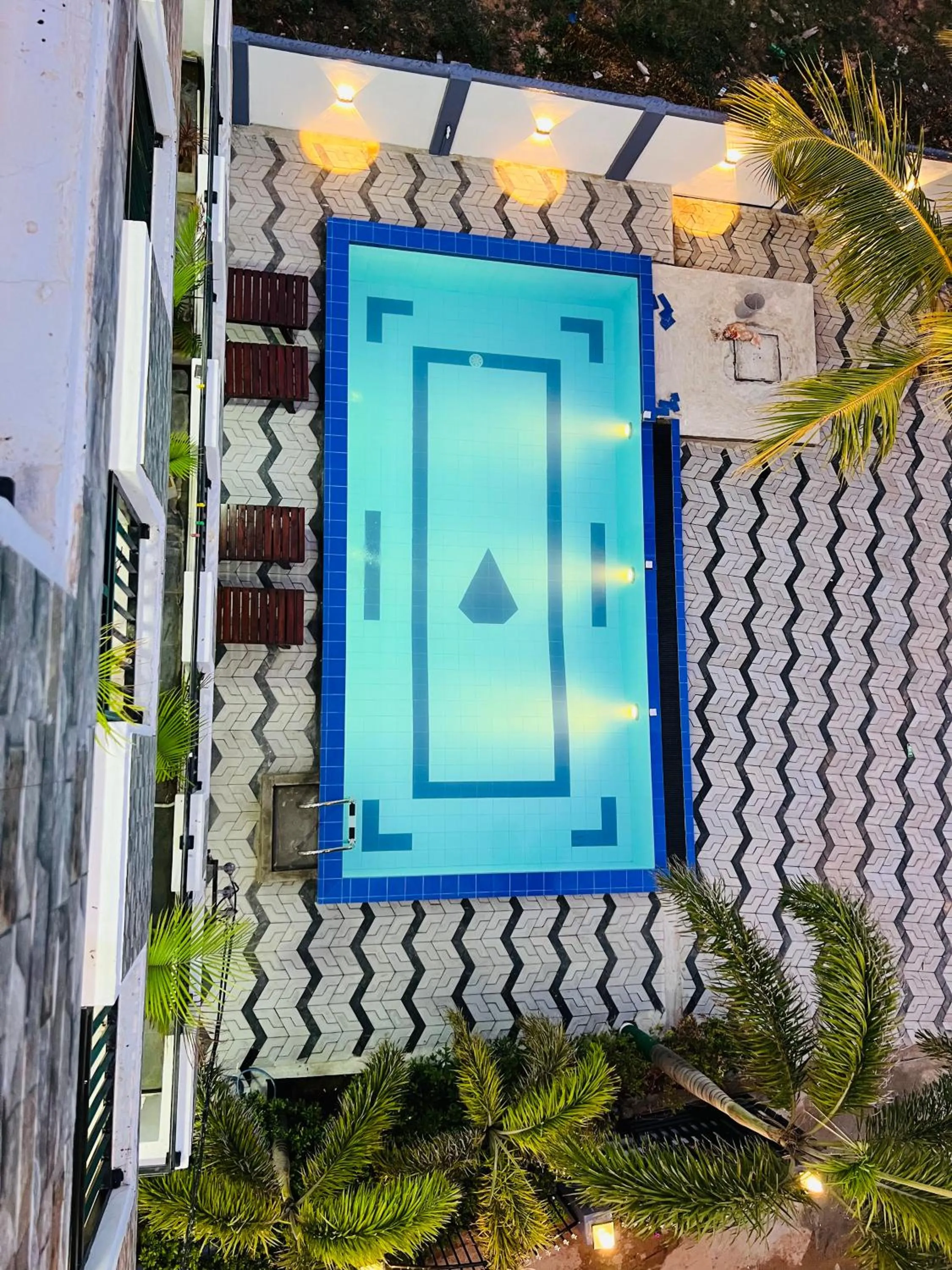 Pool view in Blue Diamond Resort