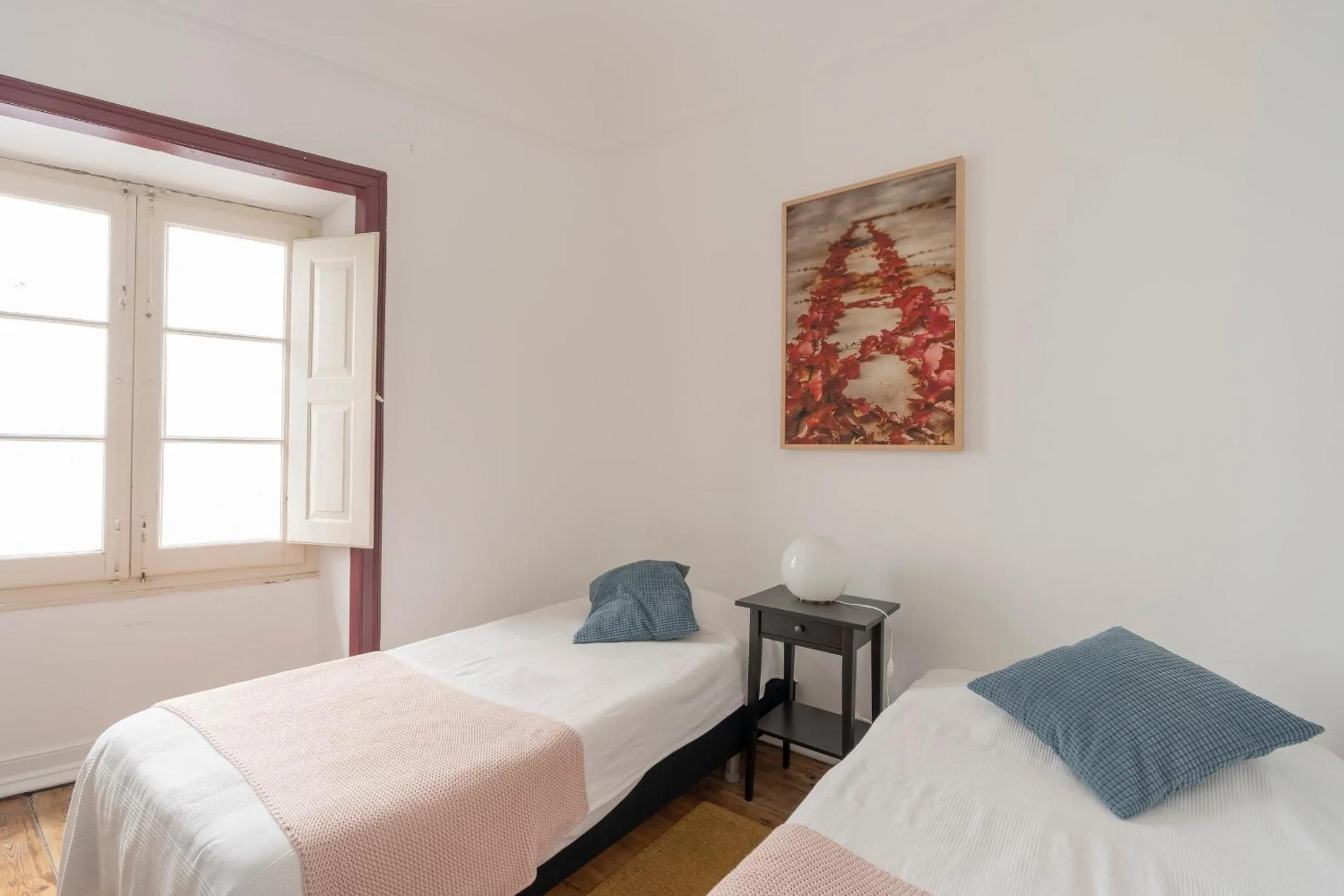 Autumn, Bed in Burgos Guest House