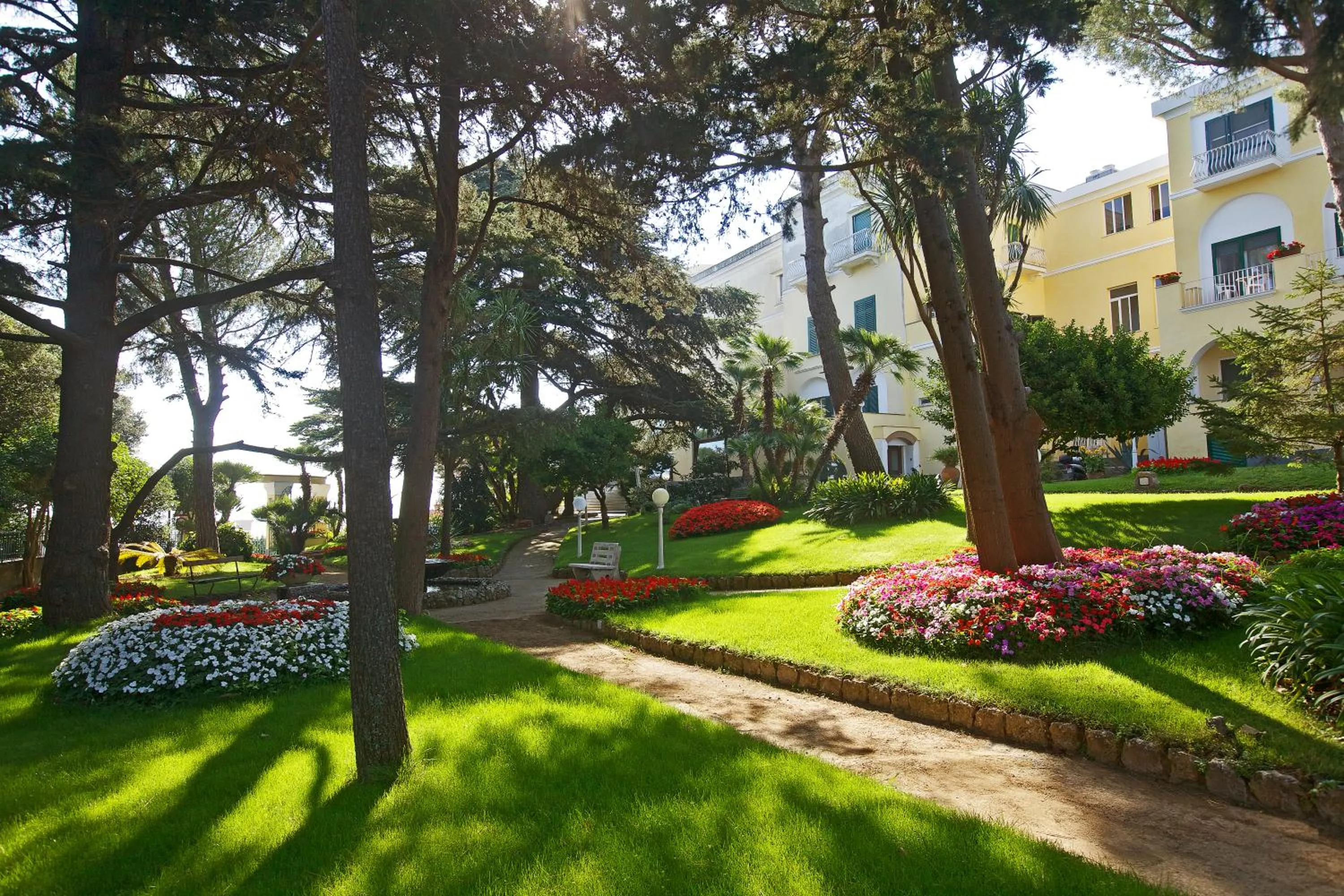 Garden in Hotel San Michele