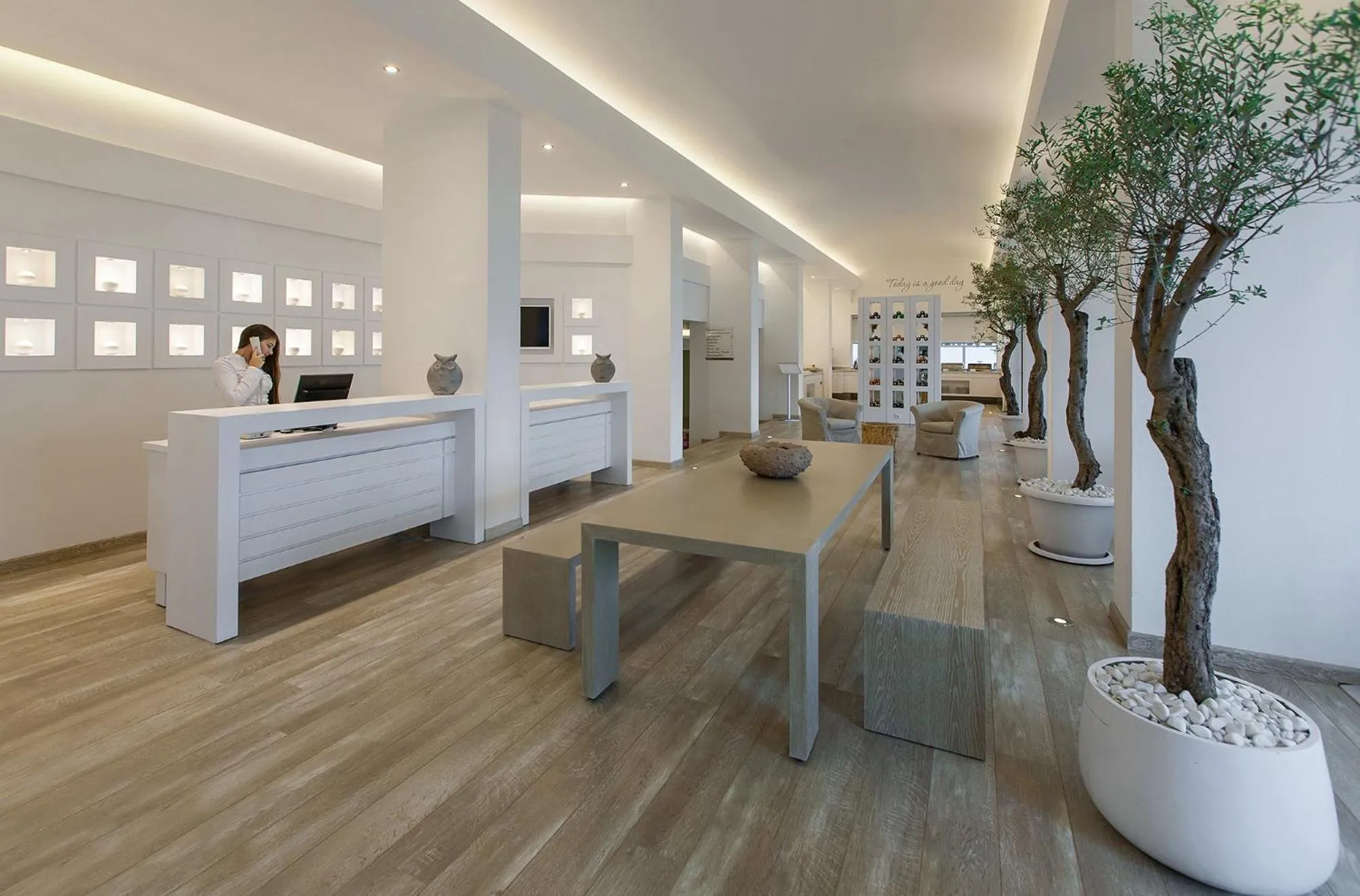 Lobby or reception in The Beachfront Hotel Adult Only 16 Plus