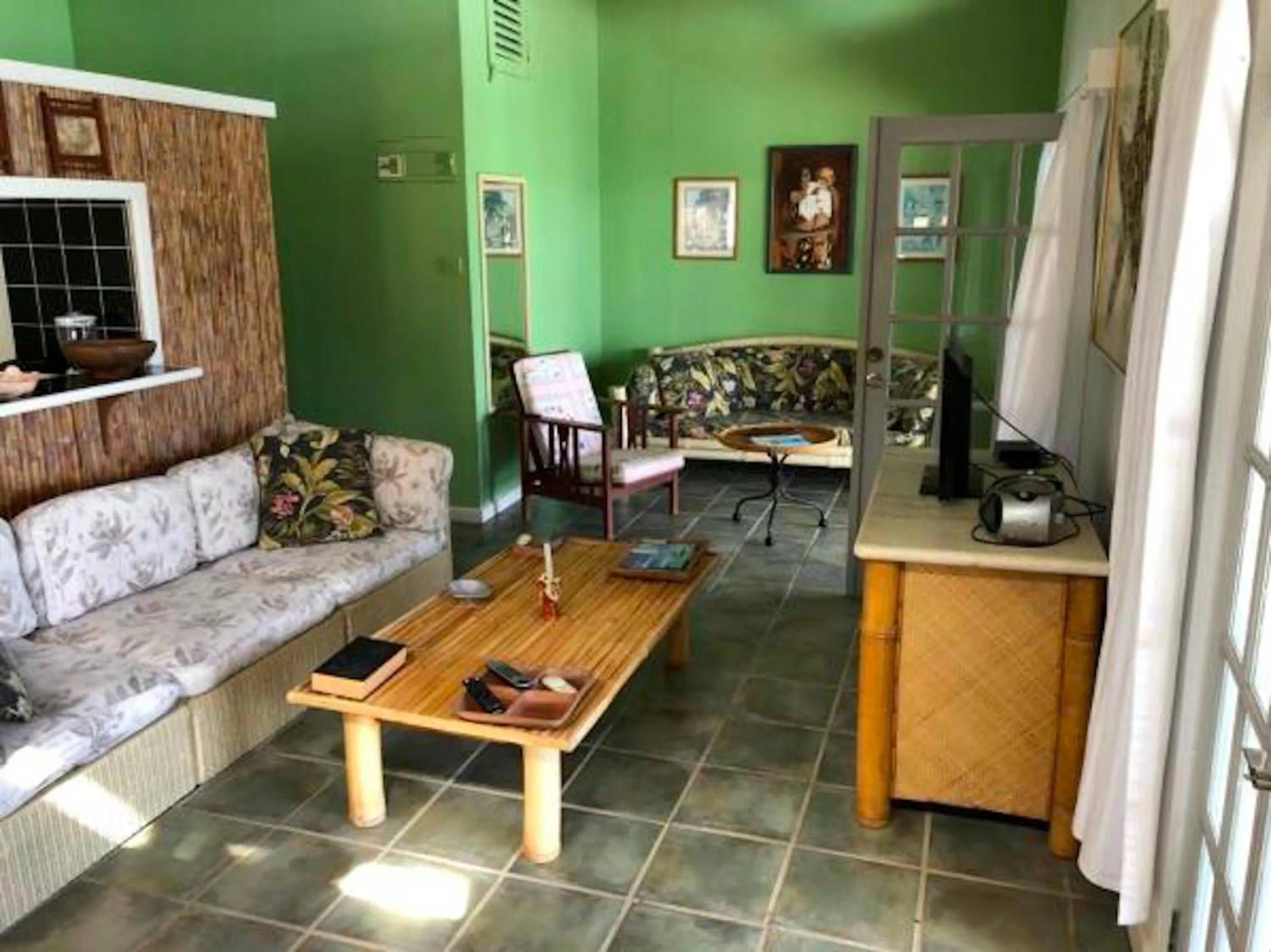 Living room in Bequia Beachfront Villas