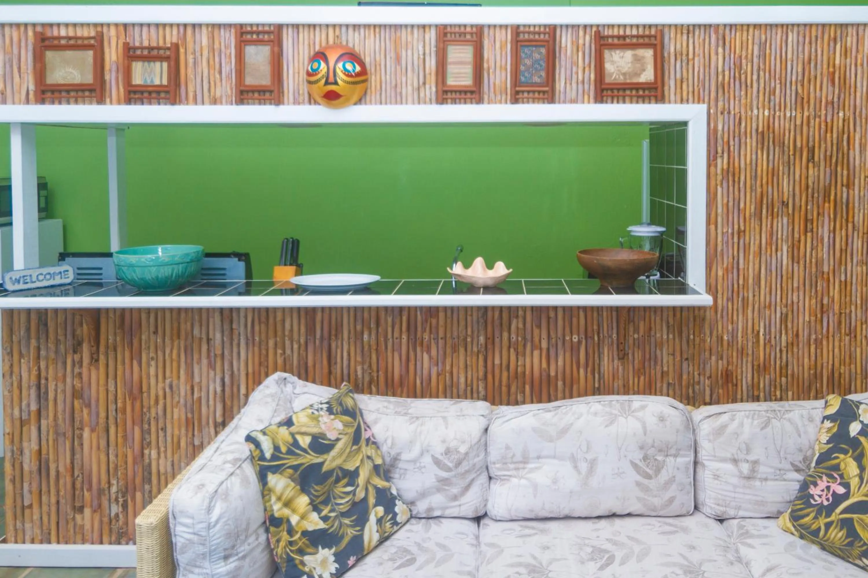 Living room in Bequia Beachfront Villas