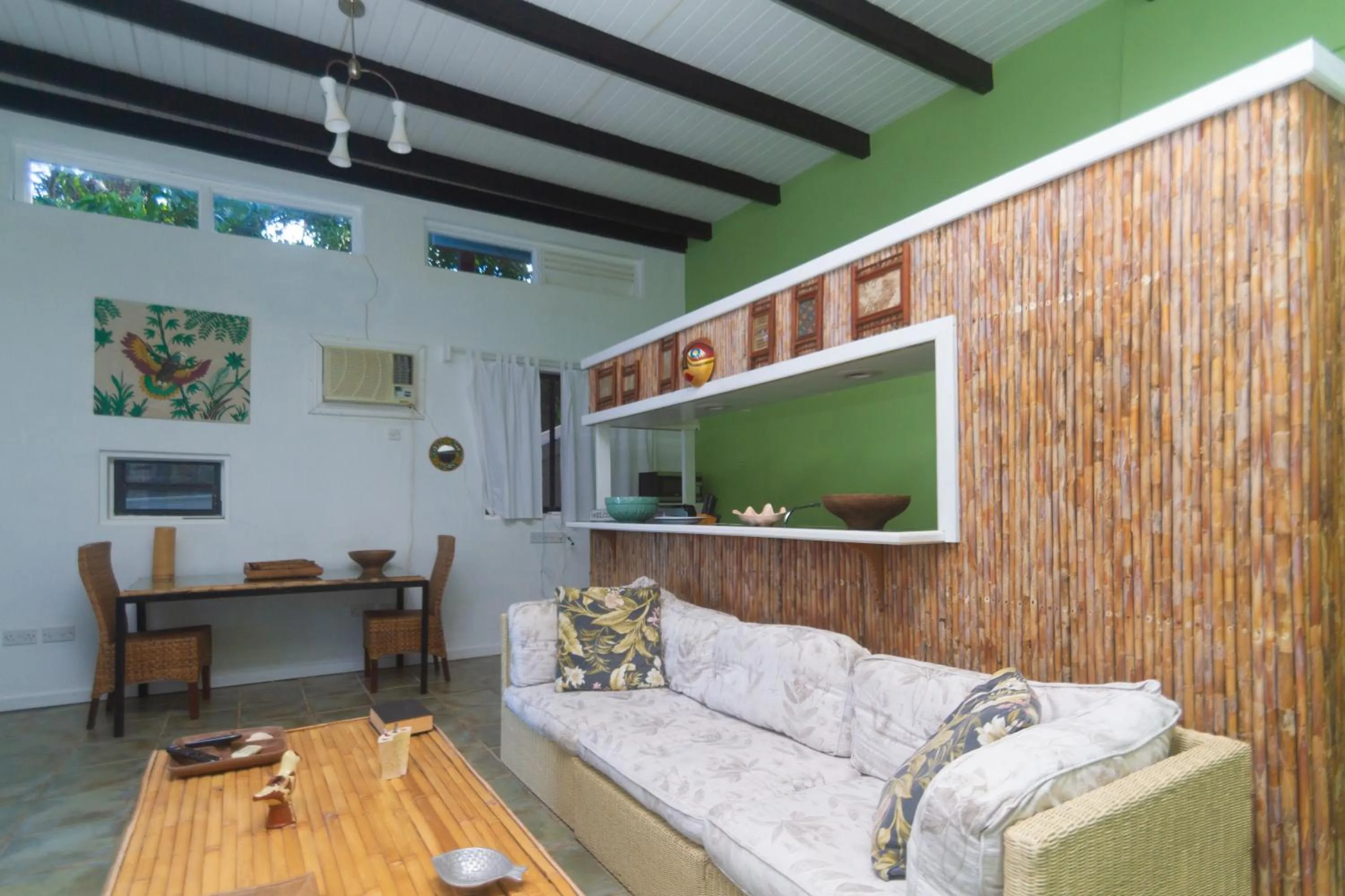 Living room in Bequia Beachfront Villas