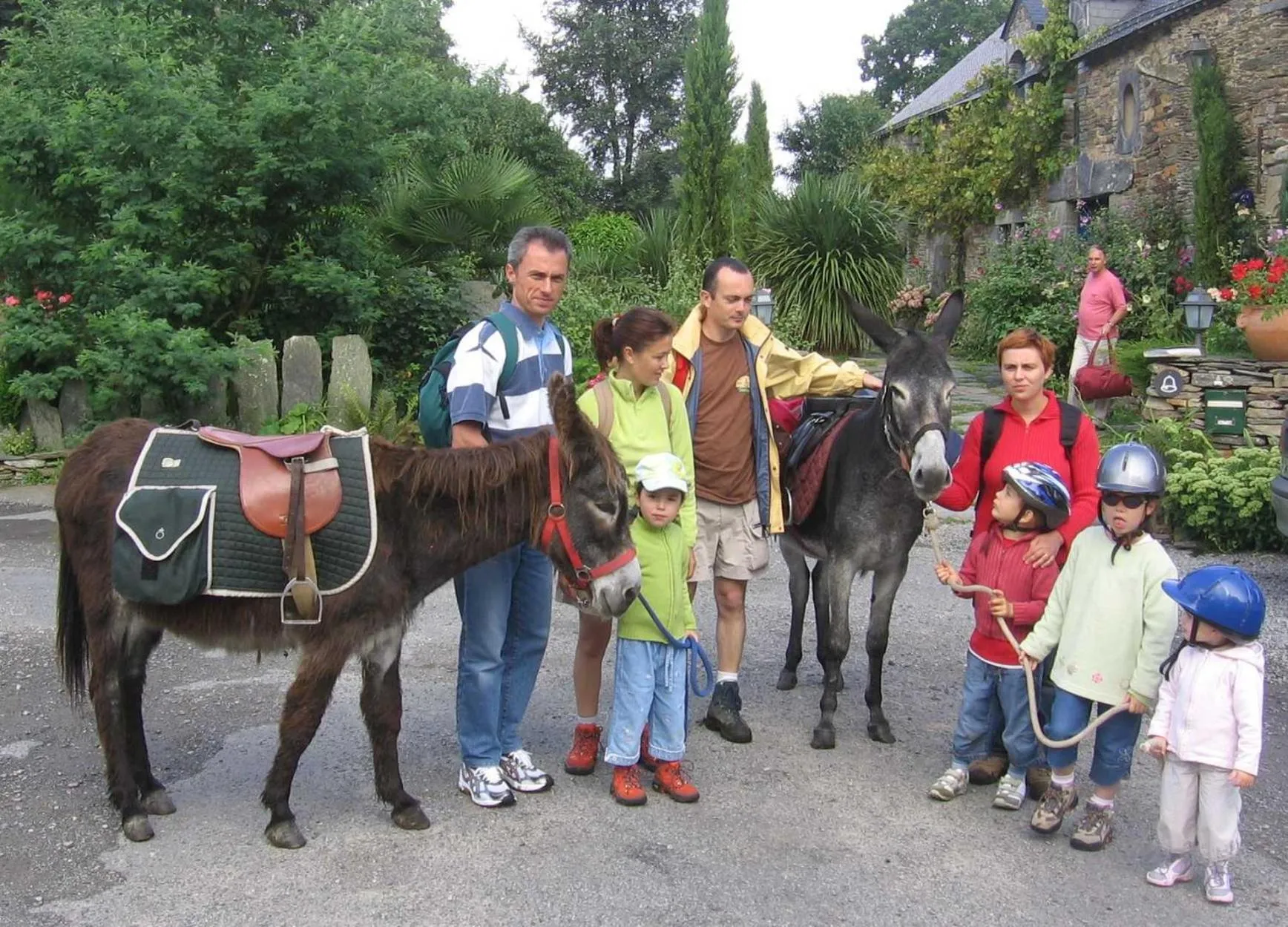 People in Le clos du Tay