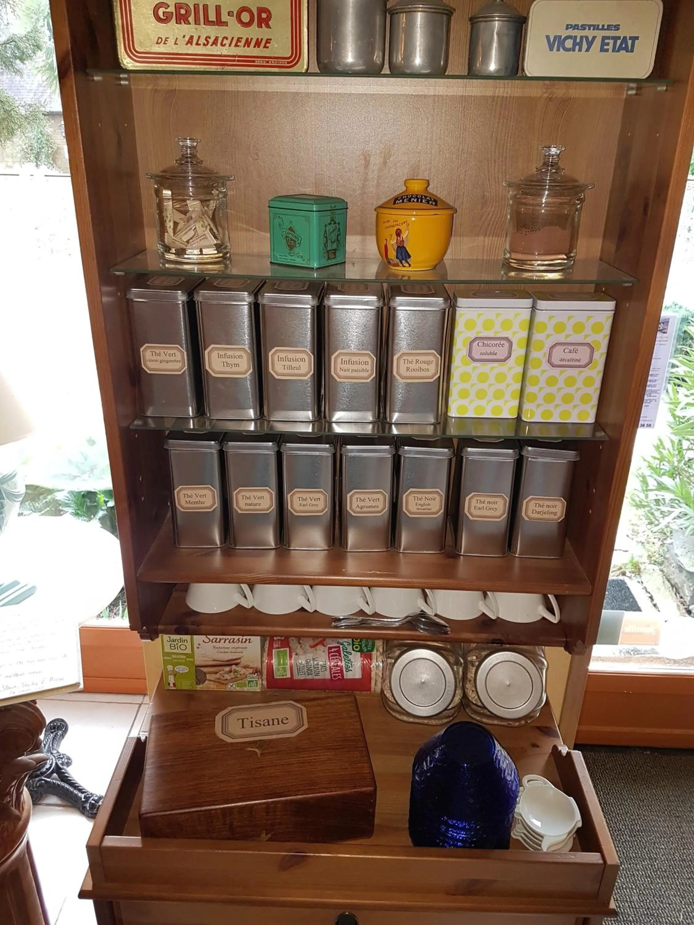 Food and drinks in Le clos du Tay