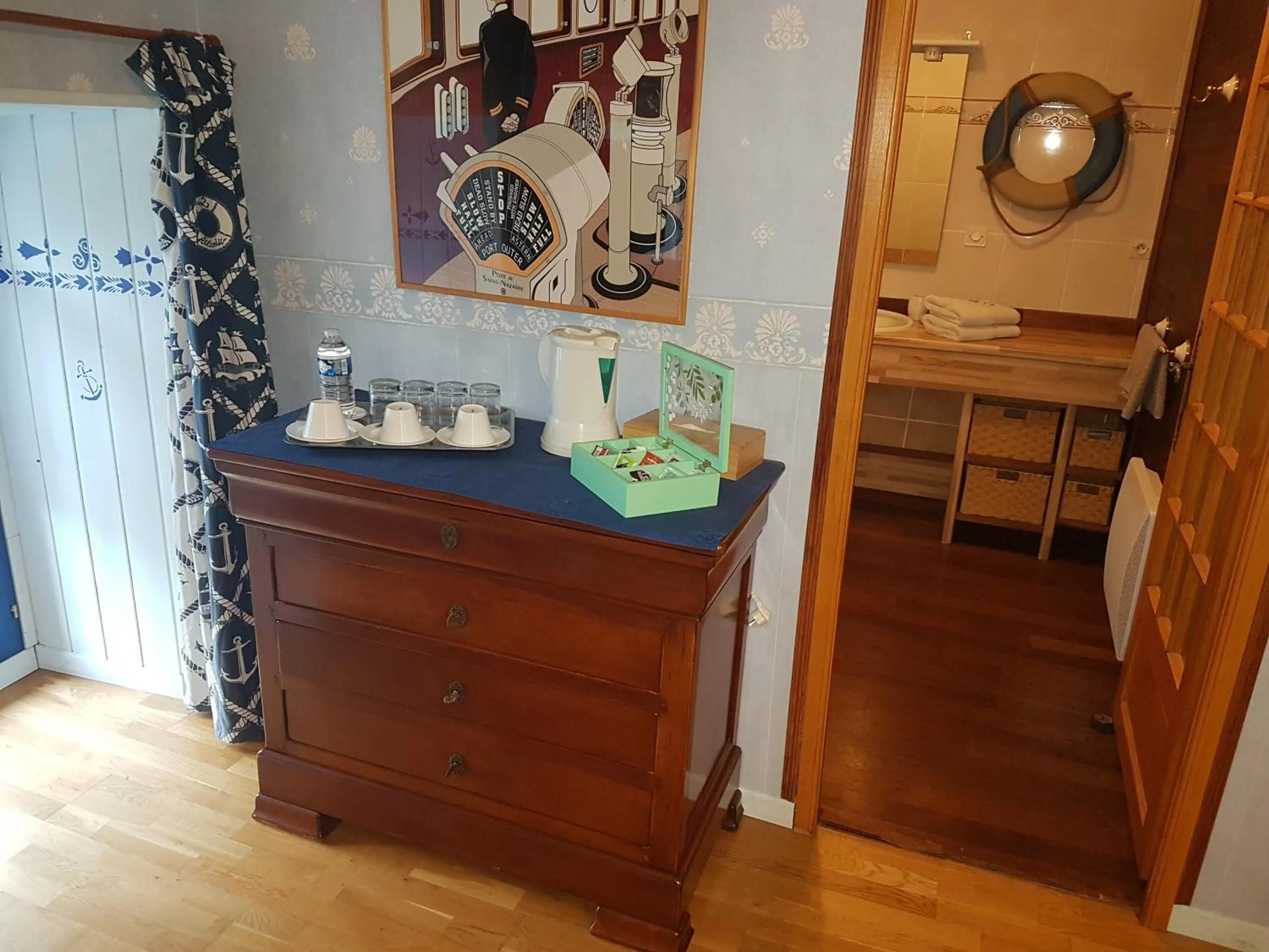 Shower in Le clos du Tay