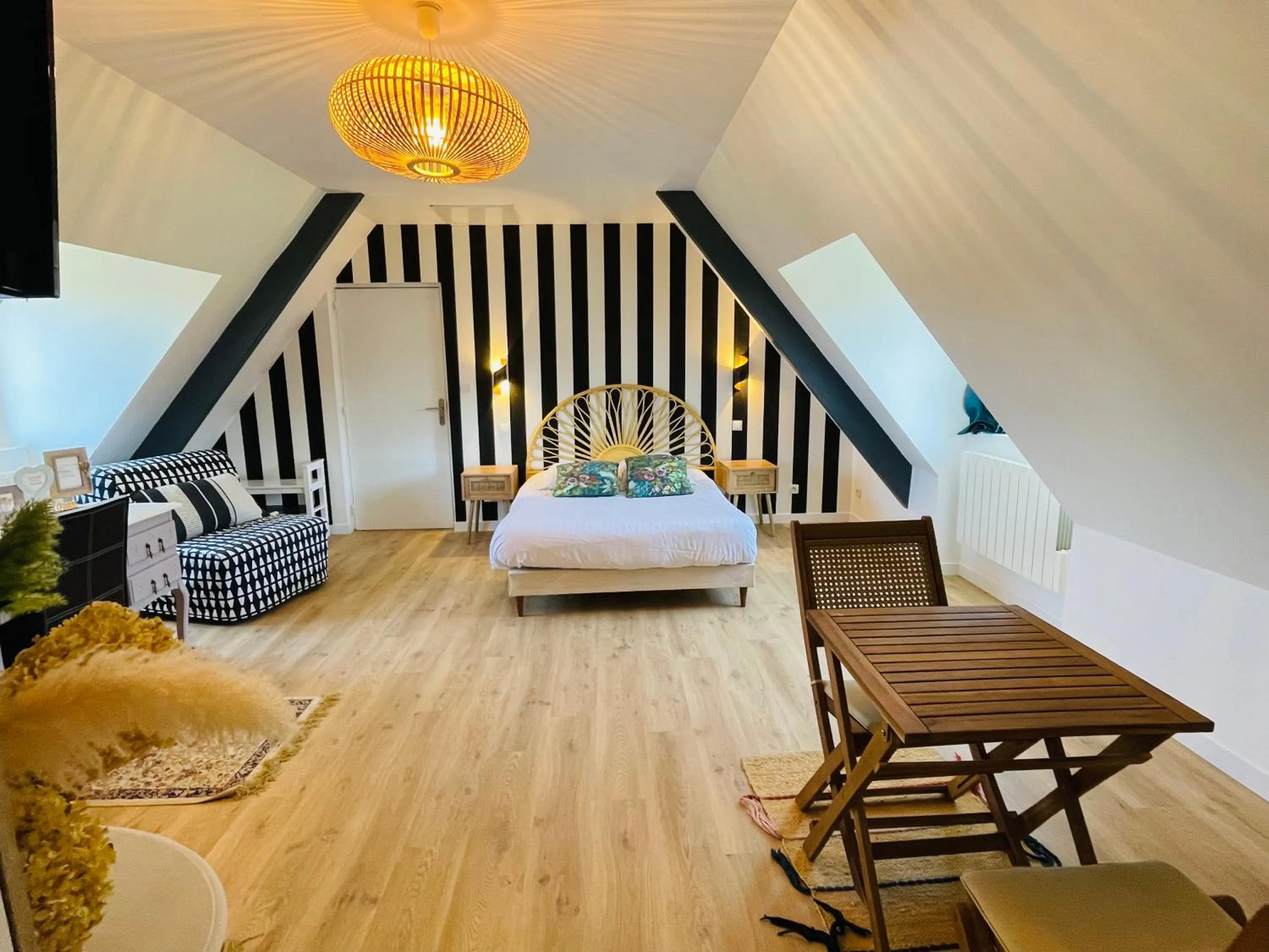 Bedroom, Bed in Manoir de la Houlette