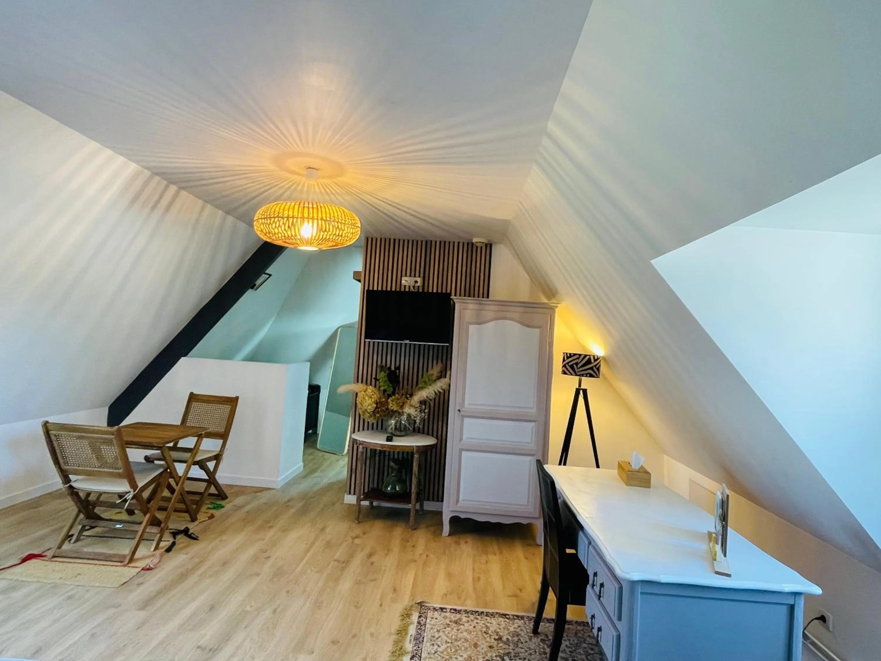 Living room in Manoir de la Houlette