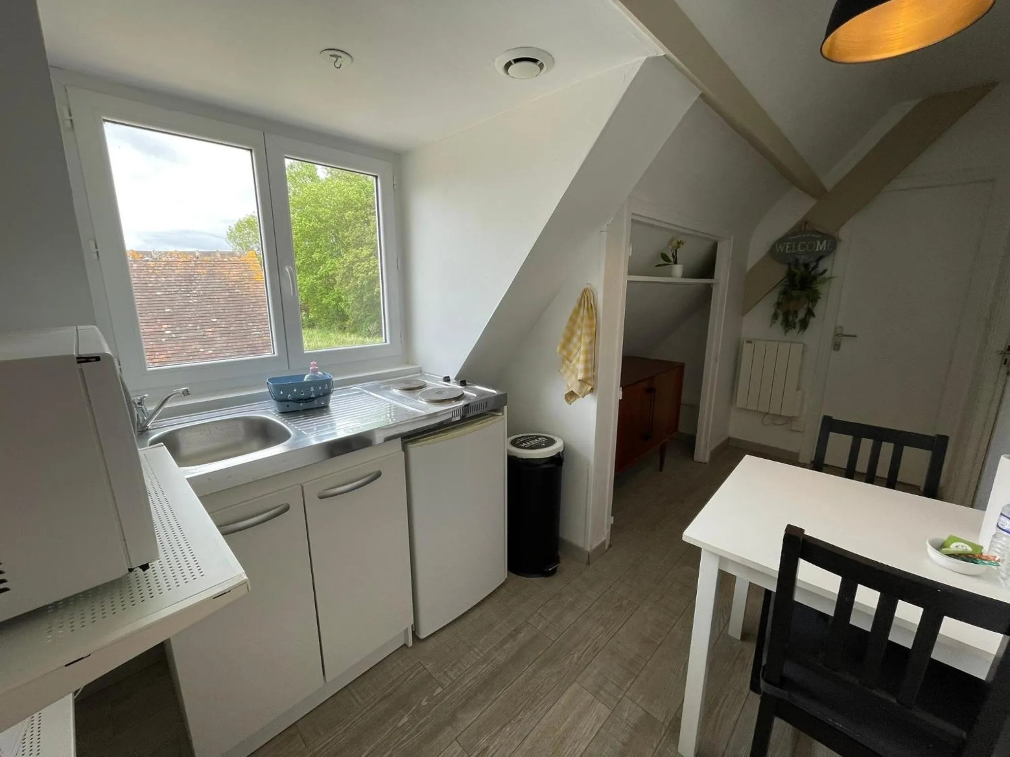 Kitchen or kitchenette in Manoir de la Houlette