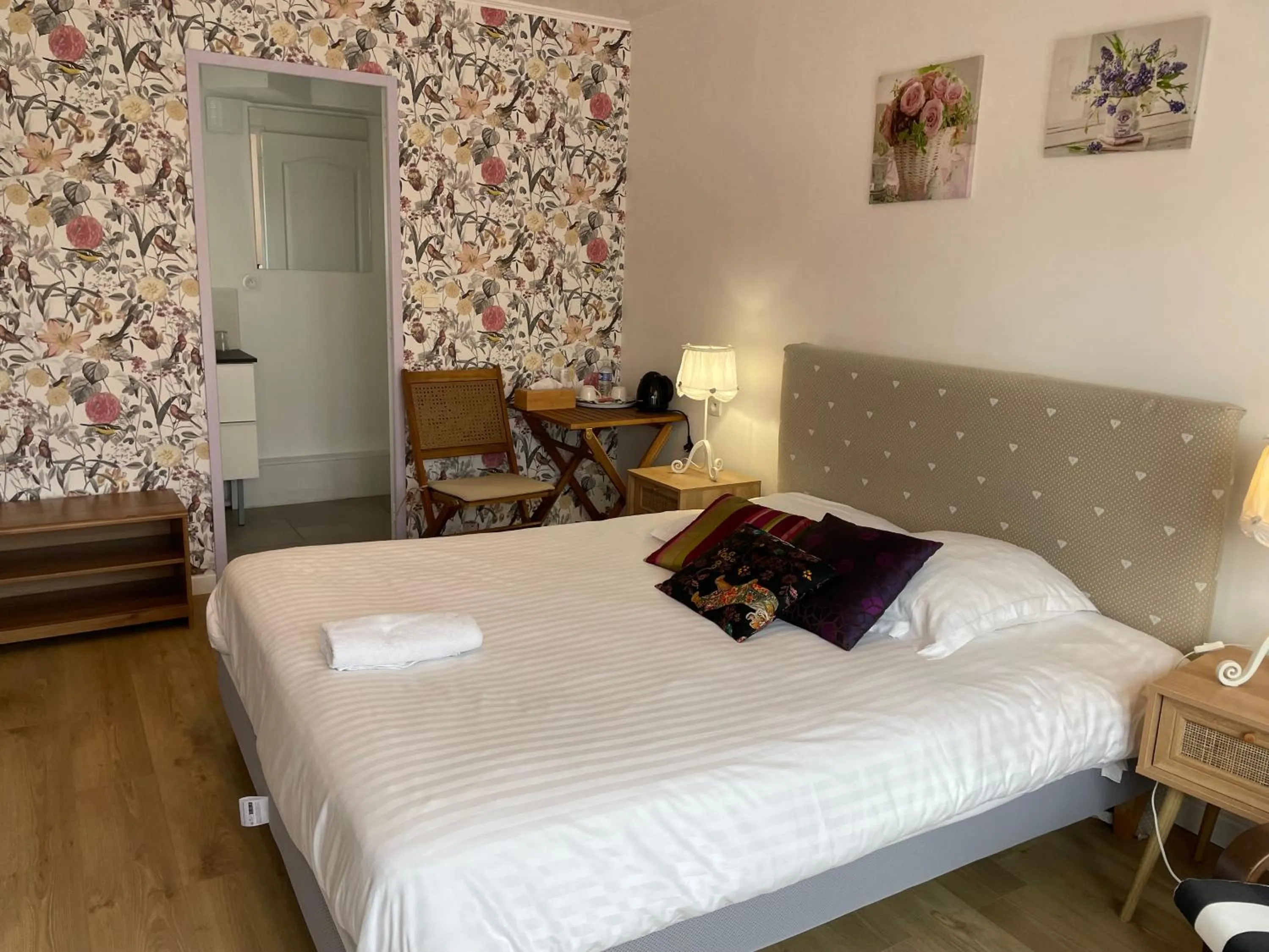 Bed in Manoir de la Houlette