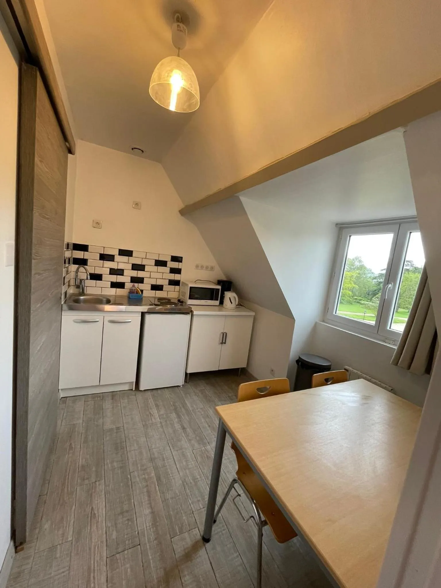 Kitchen or kitchenette in Manoir de la Houlette