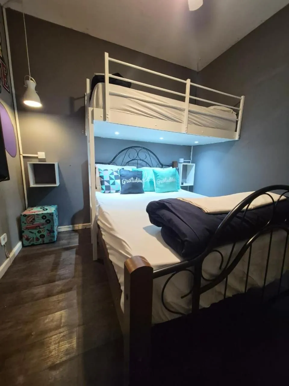 Bedroom, Bed in Vila Rock Hostel - Secure Neighborhood, Near the Subway, Allianz Parque, Vila Madalena, Avenida Paulista and Pinheiros