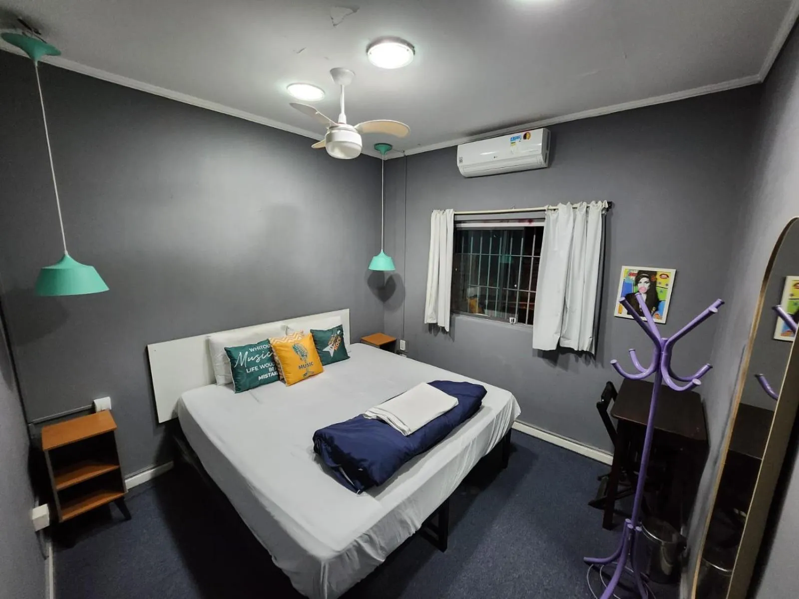 Bedroom, Bed in Vila Rock Hostel - próx Allianz Parque, Vila Madalena, Av Paulista, Hospital das Clínicas, PUC