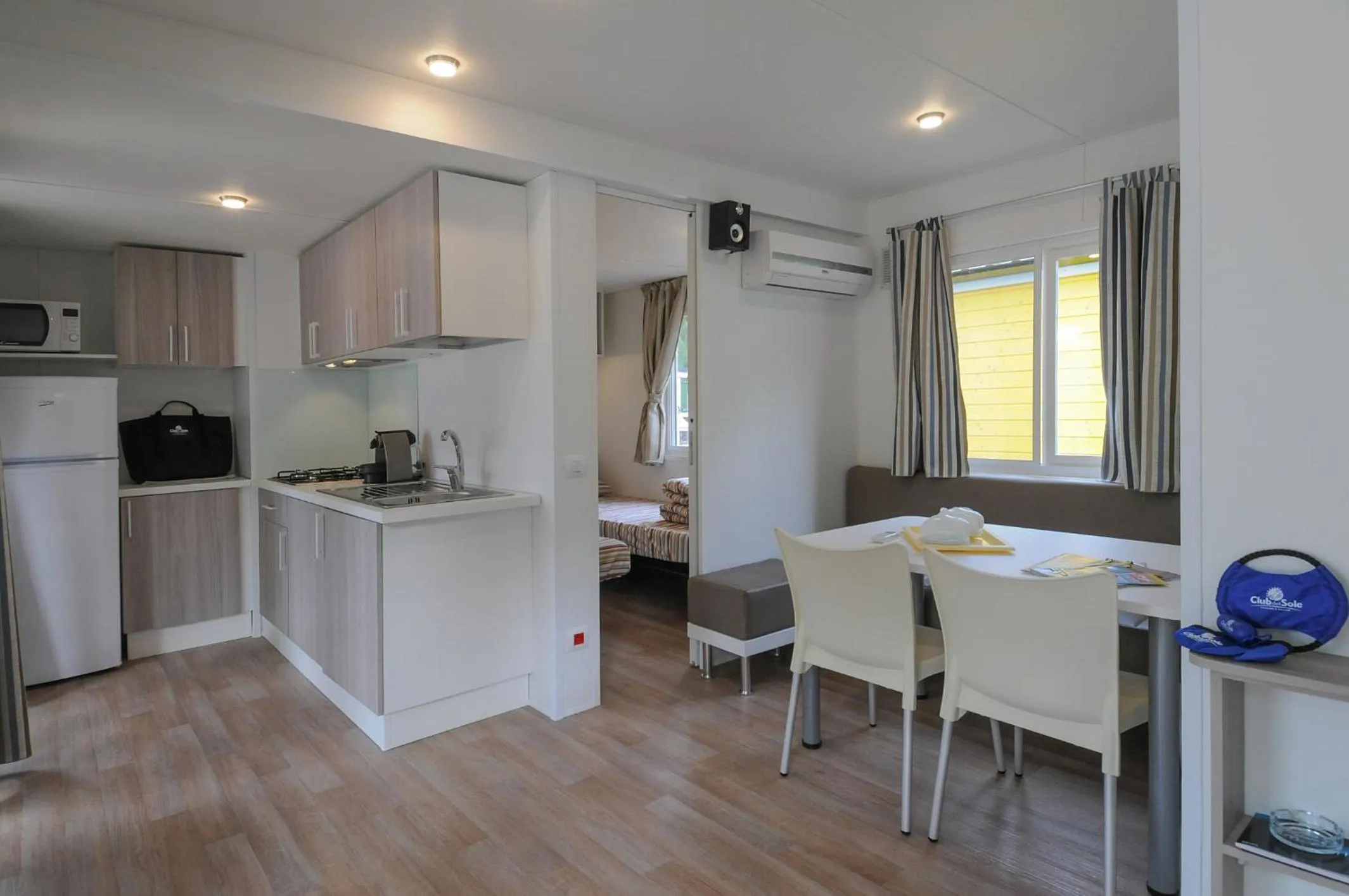 Kitchen or kitchenette in Club del Sole Marina Family Resort