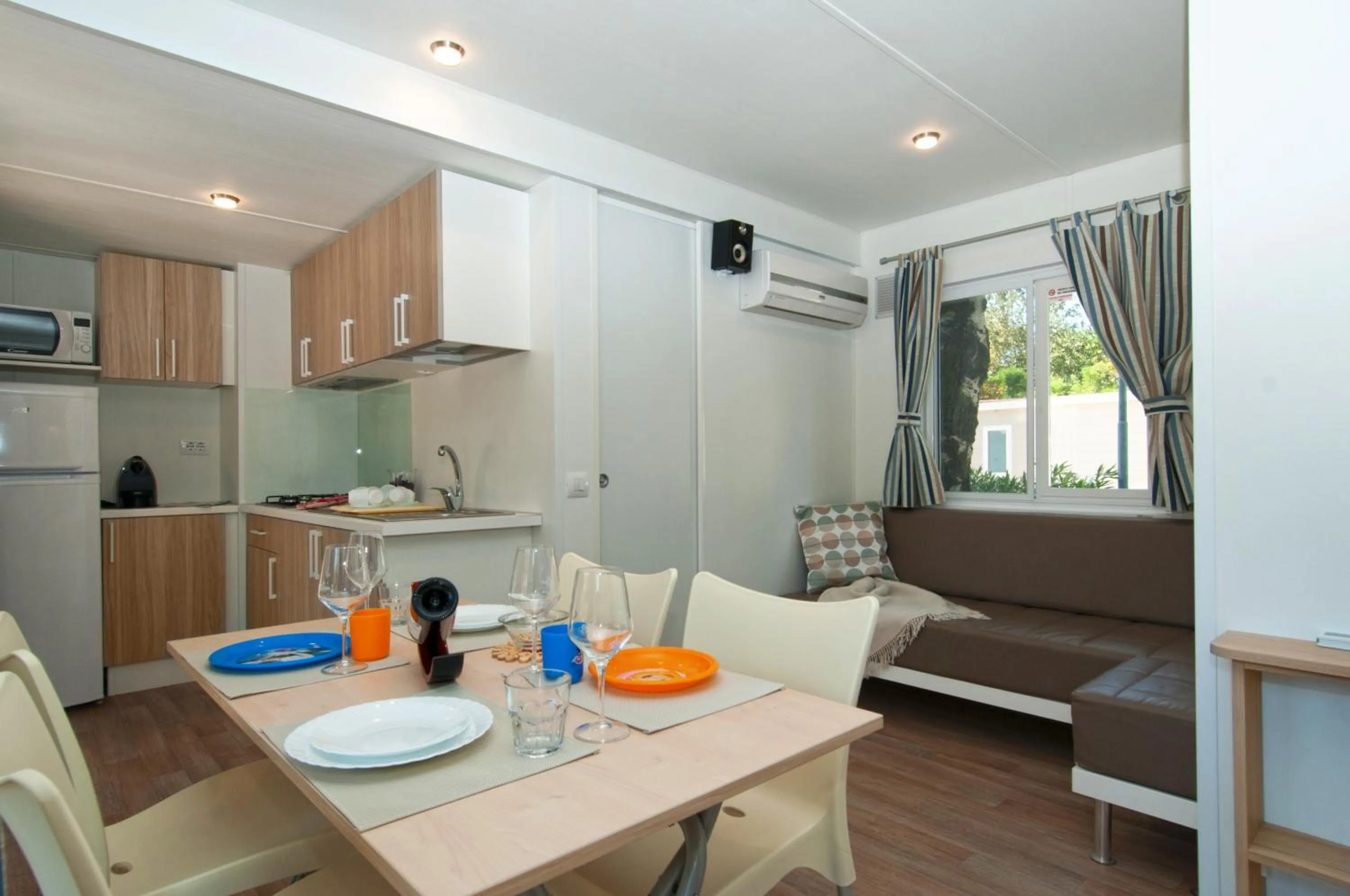 Kitchen or kitchenette in Club del Sole Marina Family Resort
