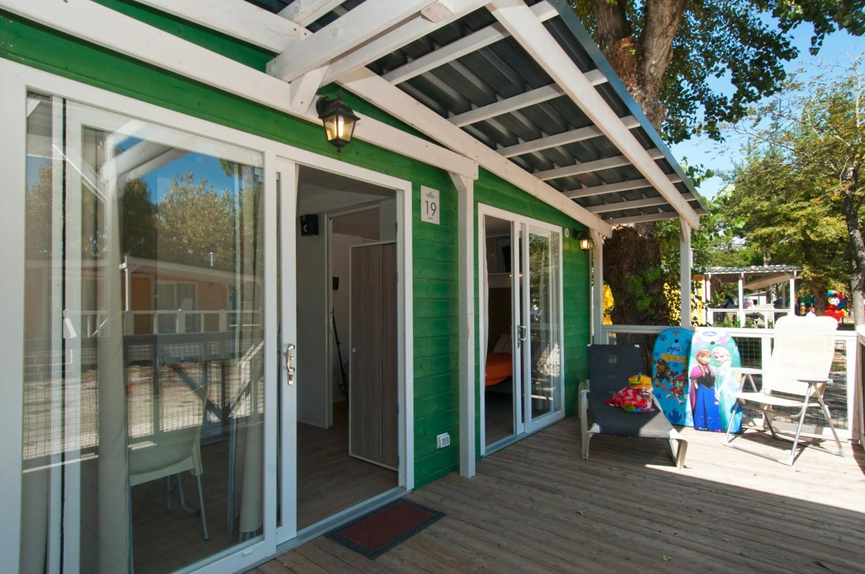 Patio in Club del Sole Marina Family Resort