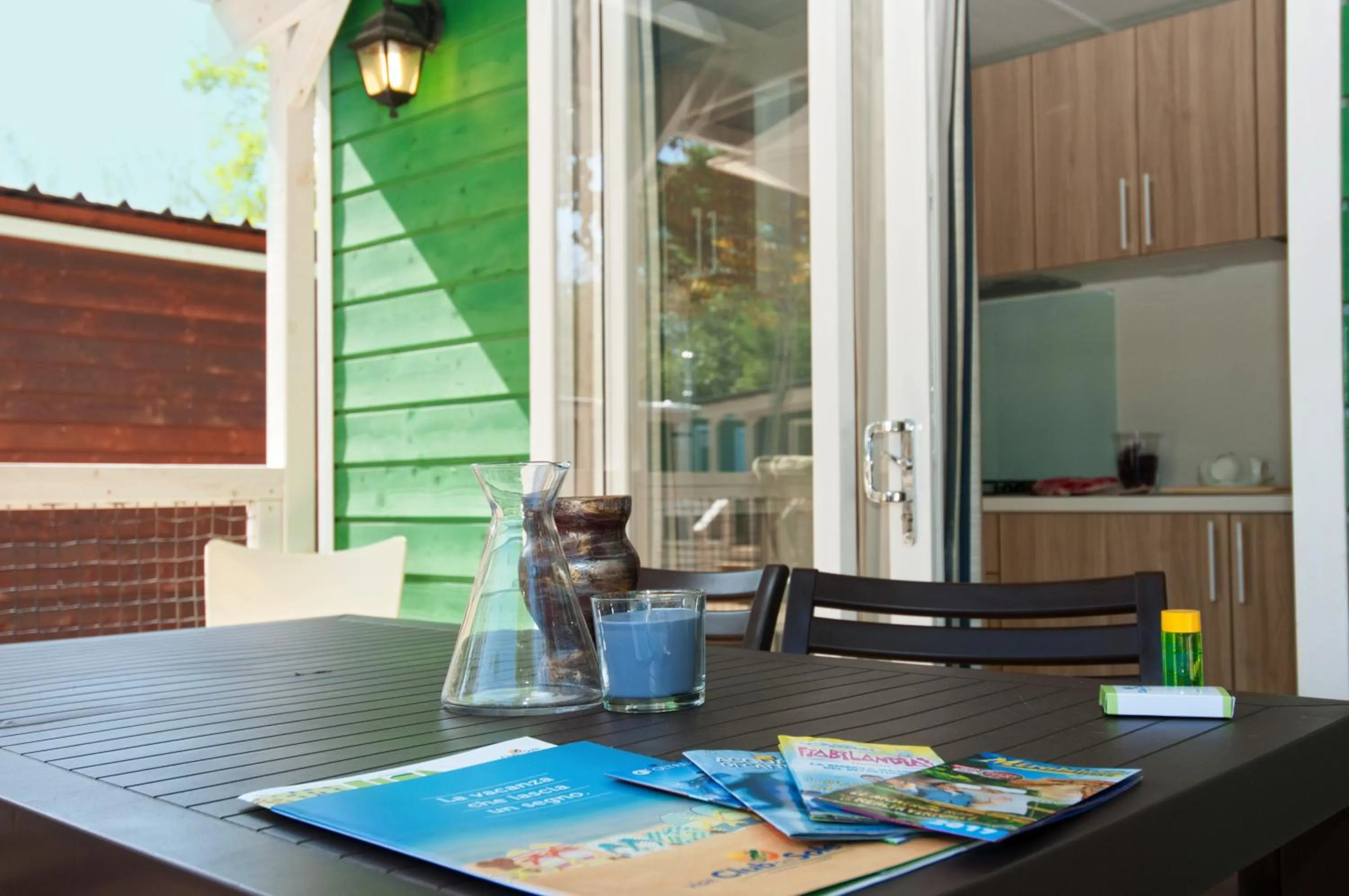 Patio in Club del Sole Marina Family Resort