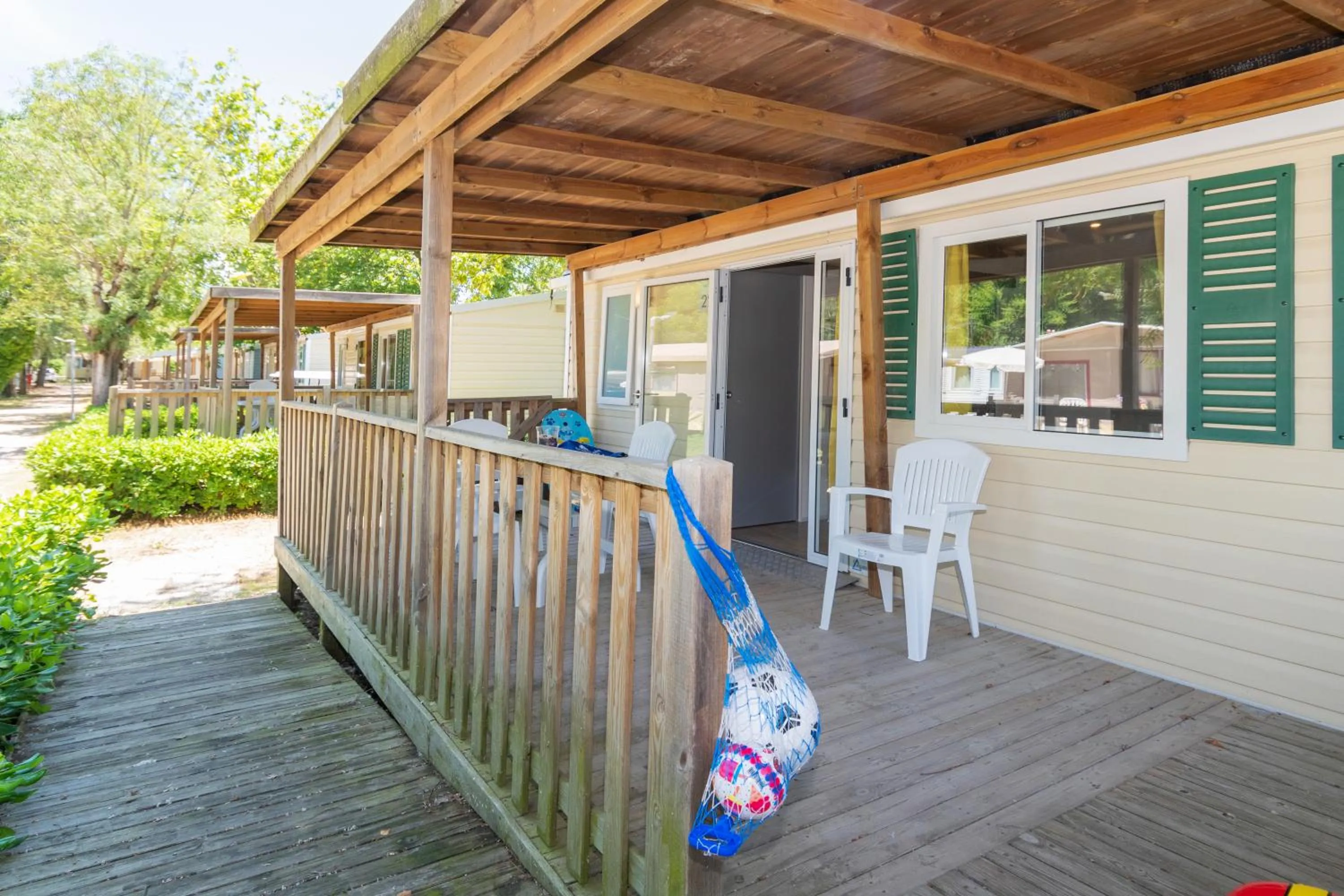 Patio in Club del Sole Marina Family Resort