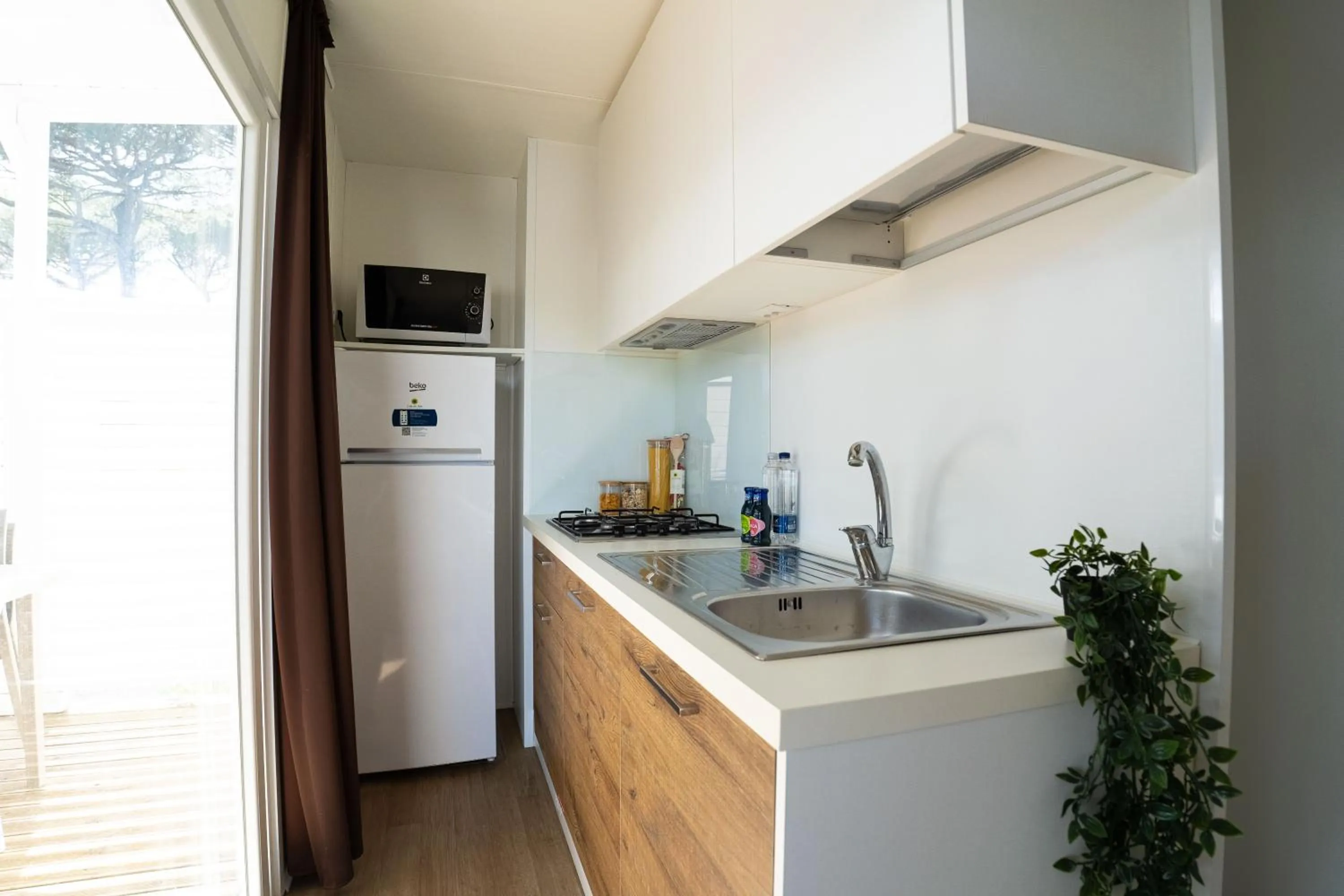 Kitchen or kitchenette in Club del Sole Marina Family Resort