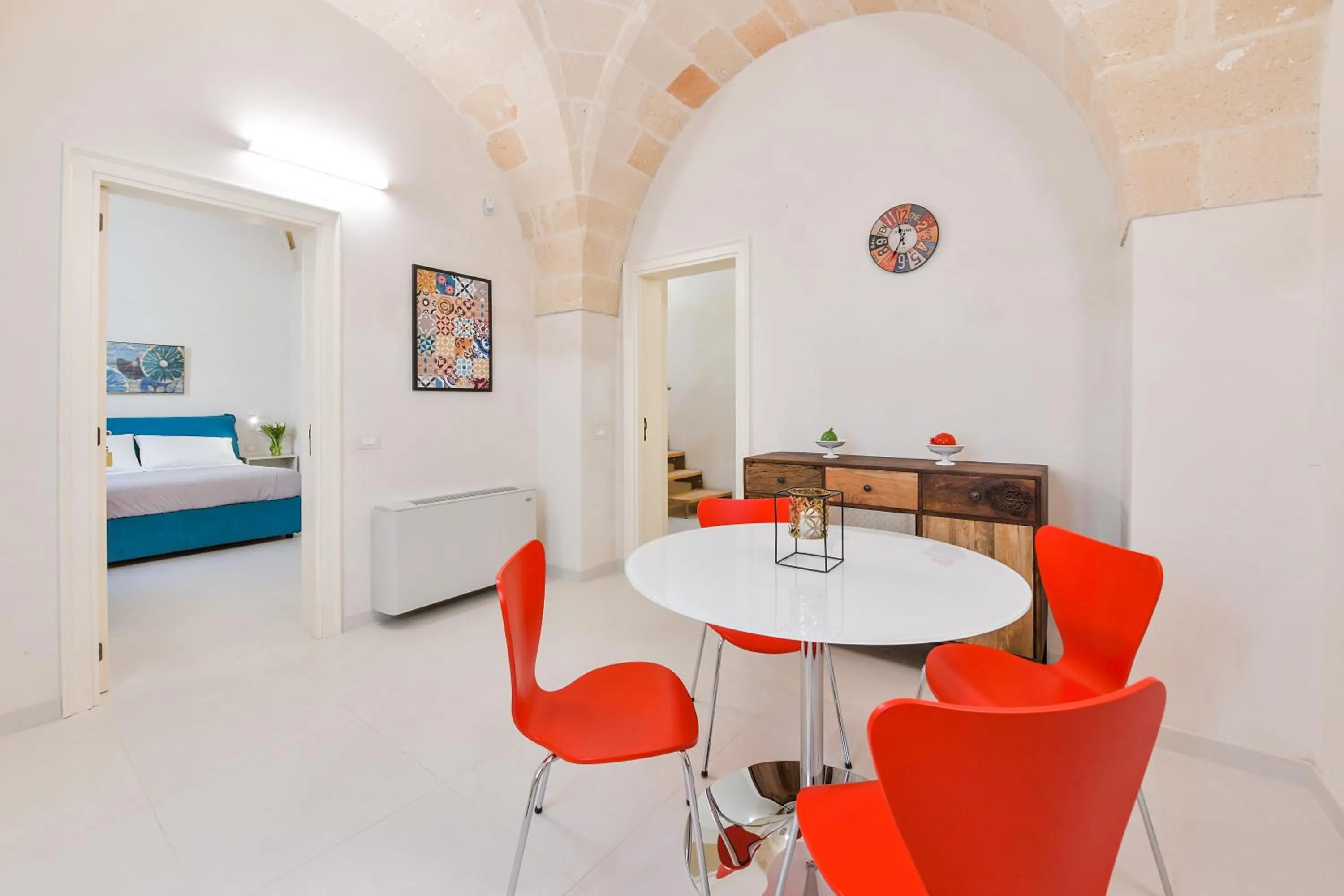 Living room, Bed in Casa Magadè B&B