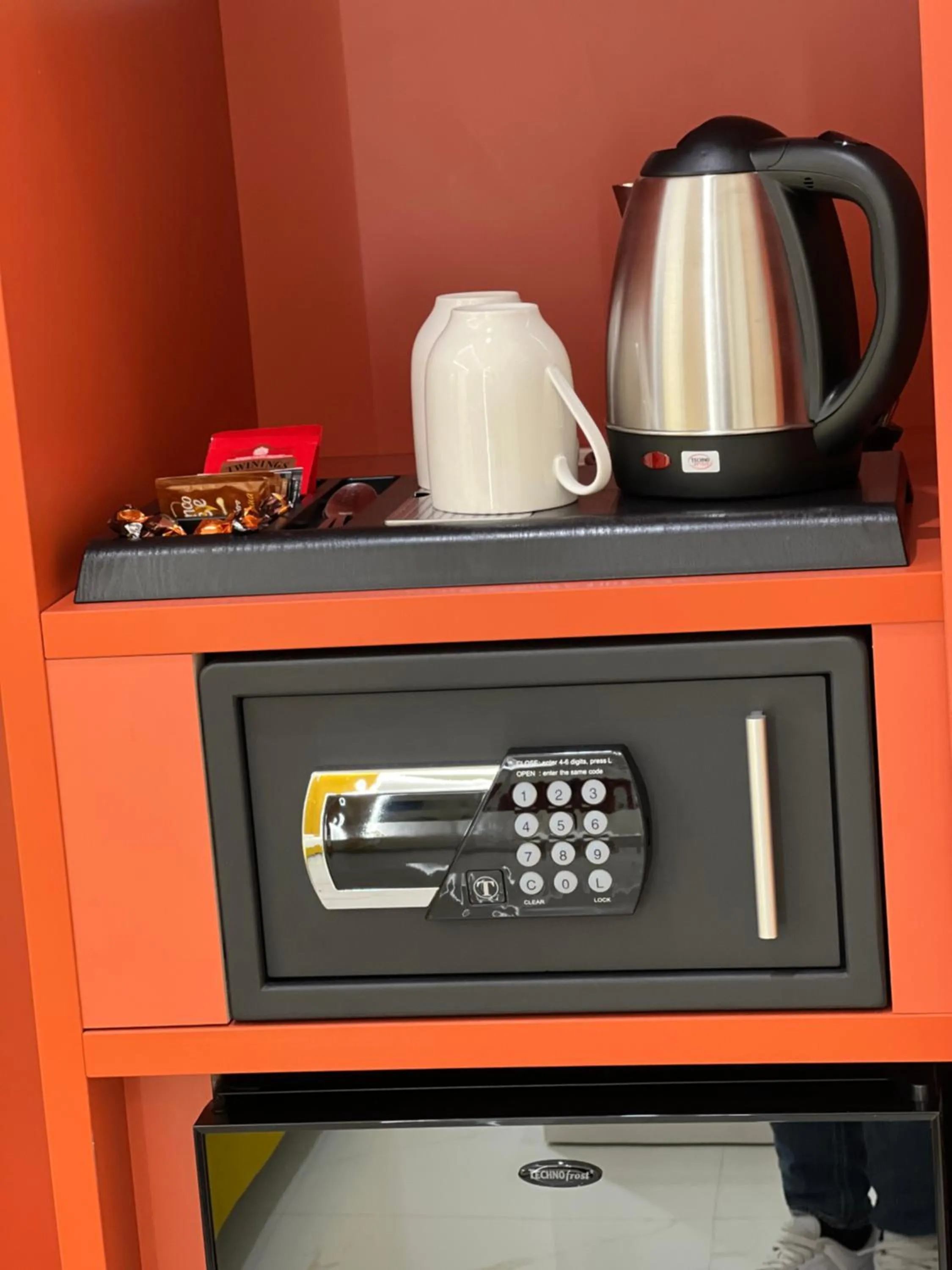 Coffee/tea facilities in Hotel Smeraldo