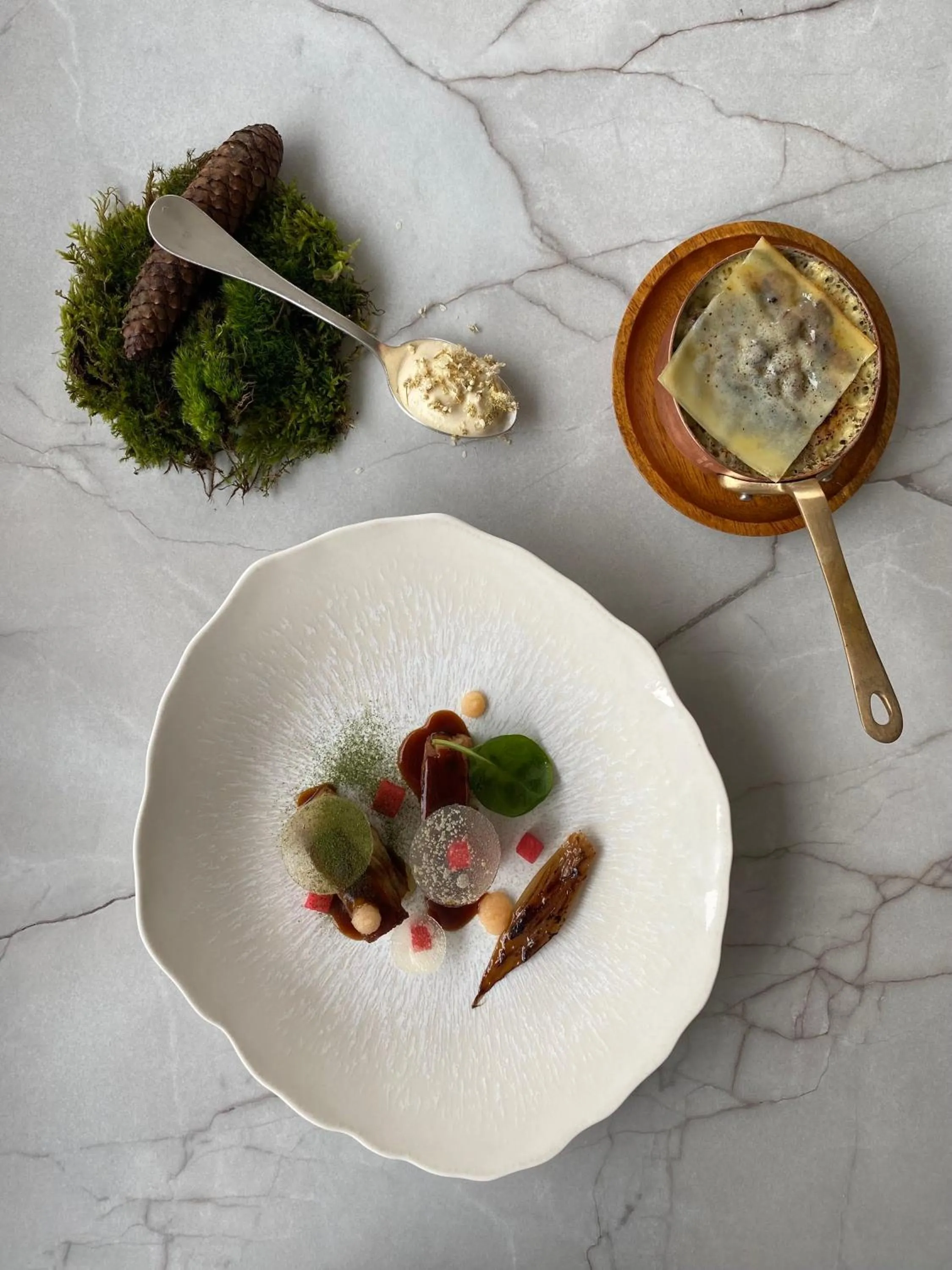 Food in Hôtel Restaurant La Ferme de Cupelin