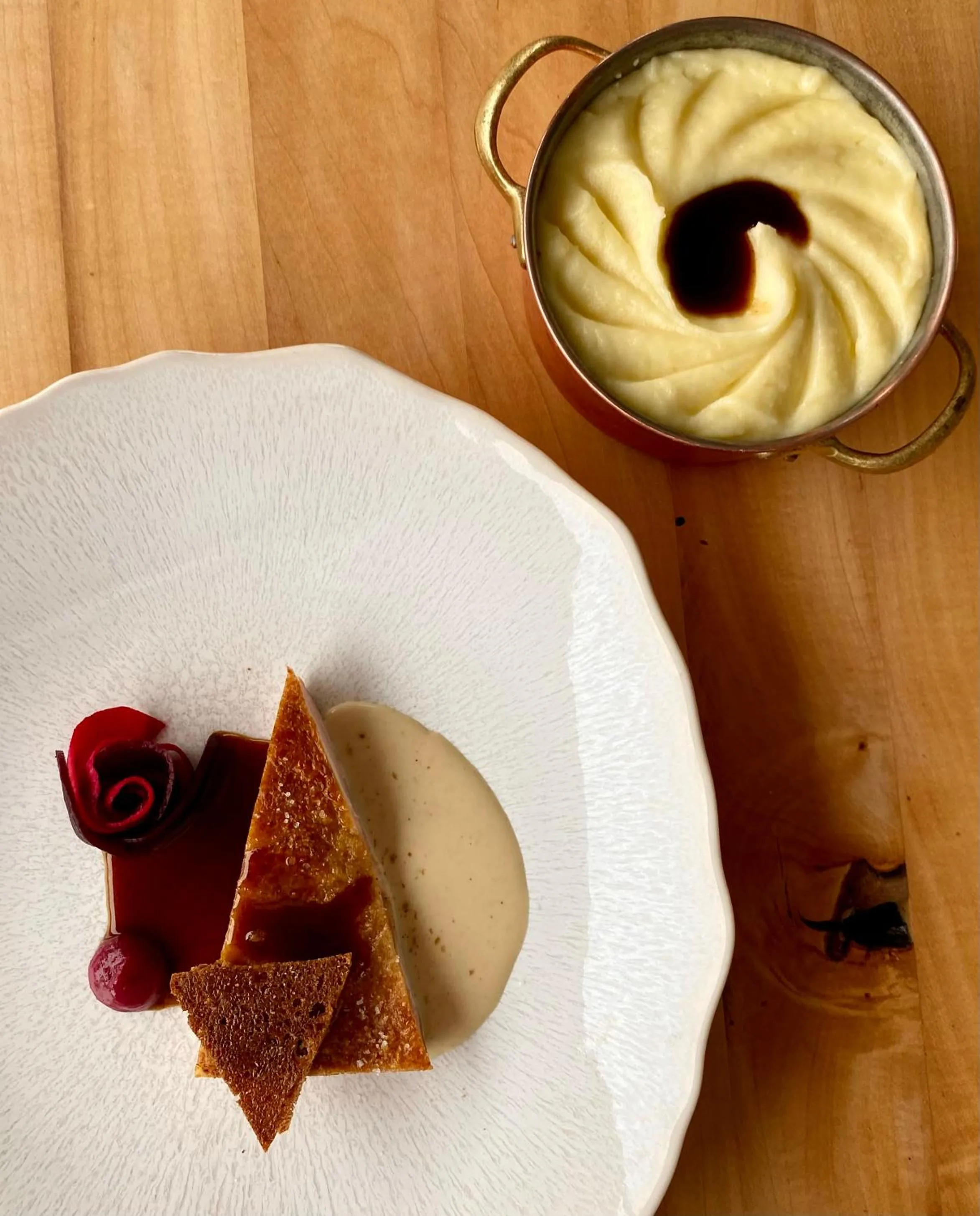 Dinner in Hôtel Restaurant La Ferme de Cupelin