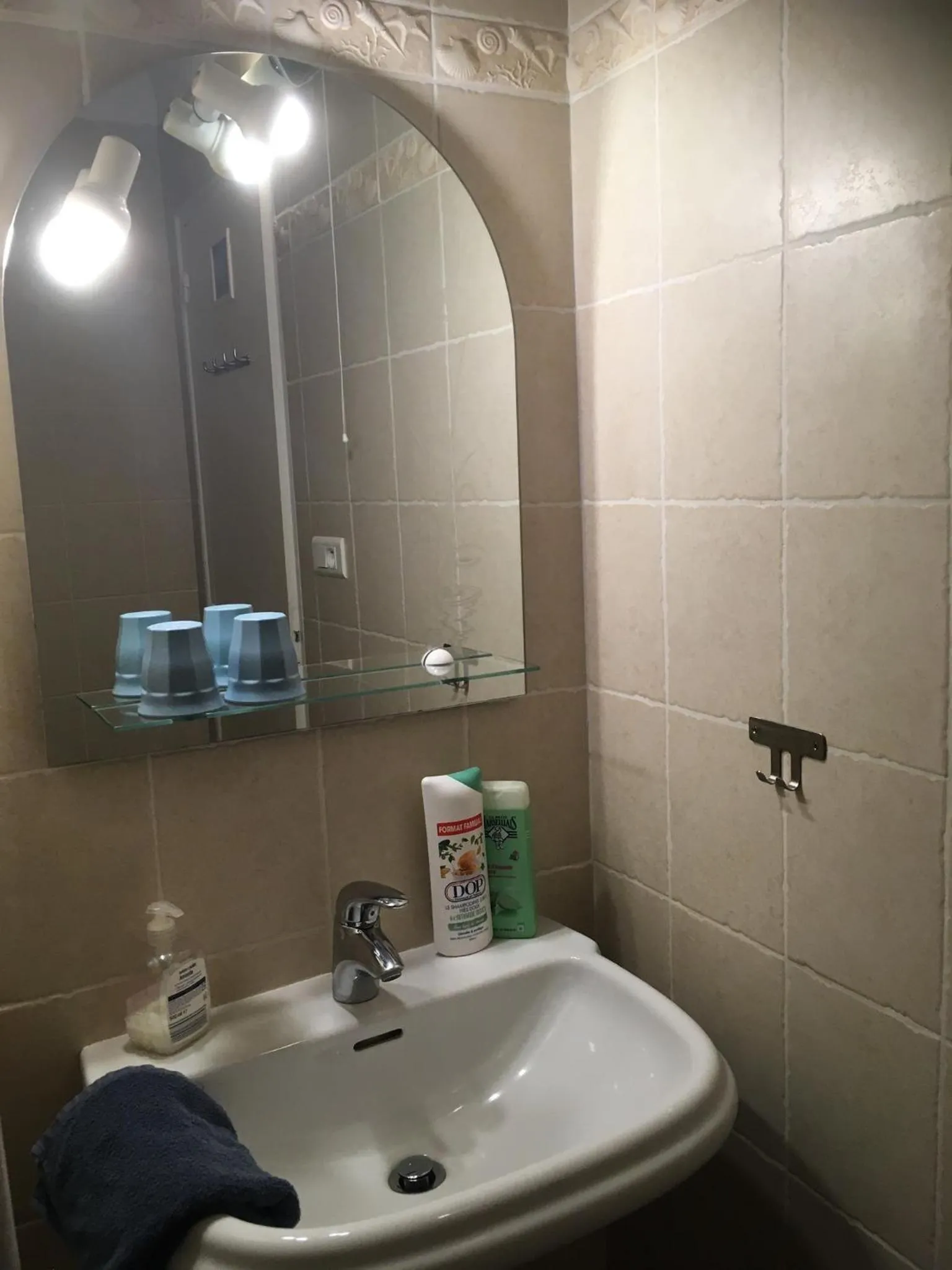 Shower in chambre d'hôtes Villa Côte Vermeille