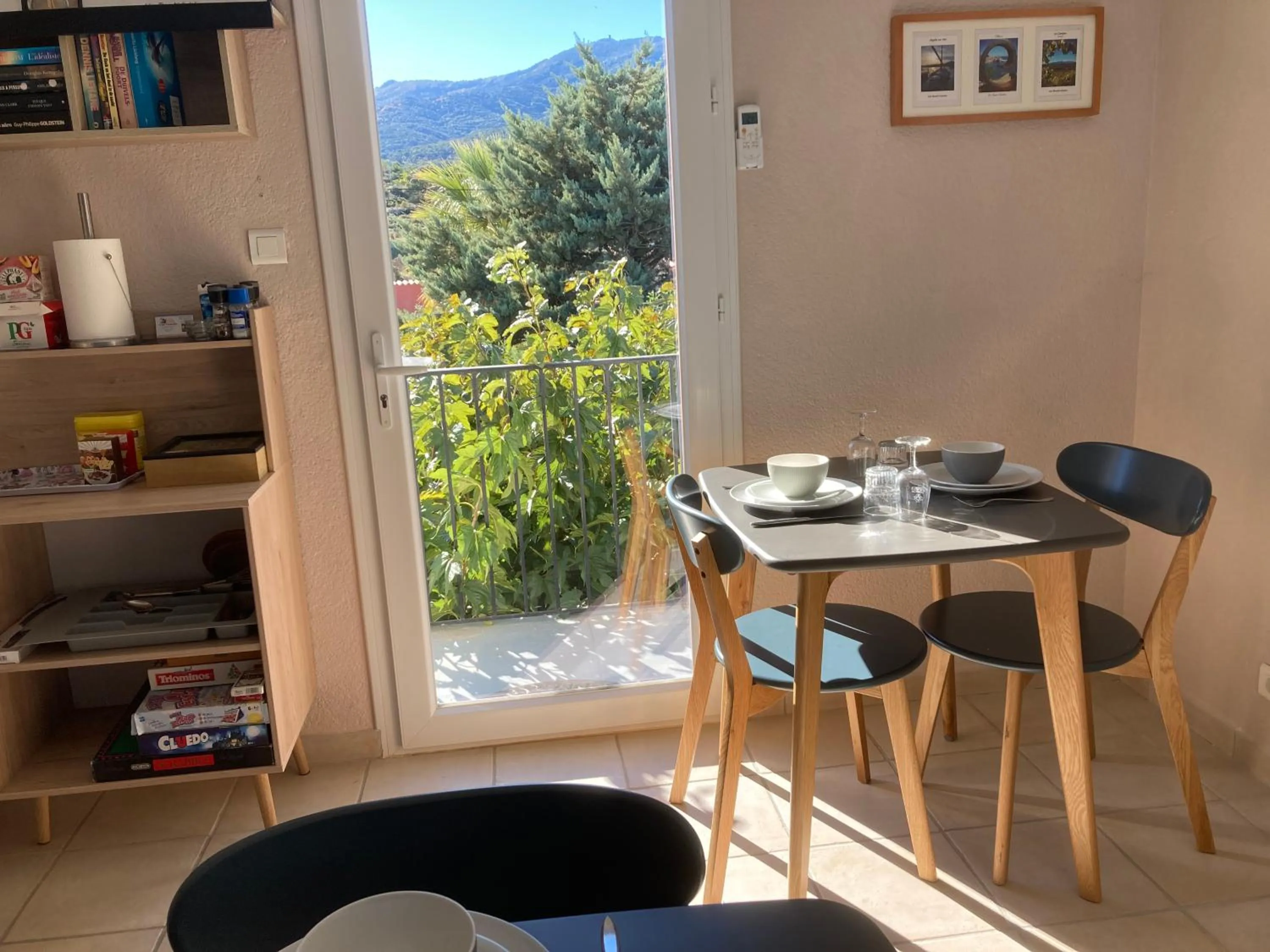 Seating area in chambre d'hôtes Villa Côte Vermeille