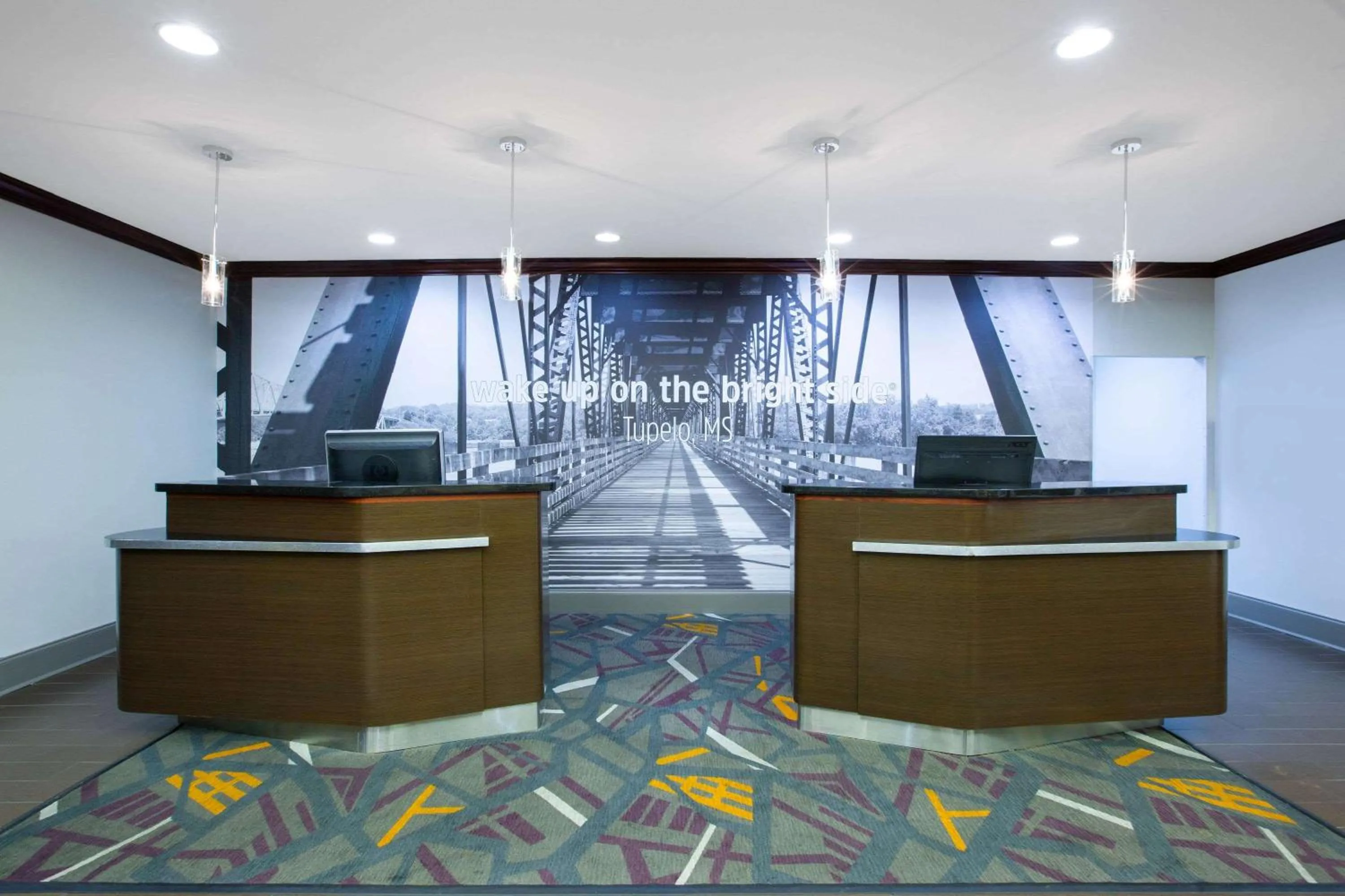 Lobby or reception in La Quinta by Wyndham Tupelo