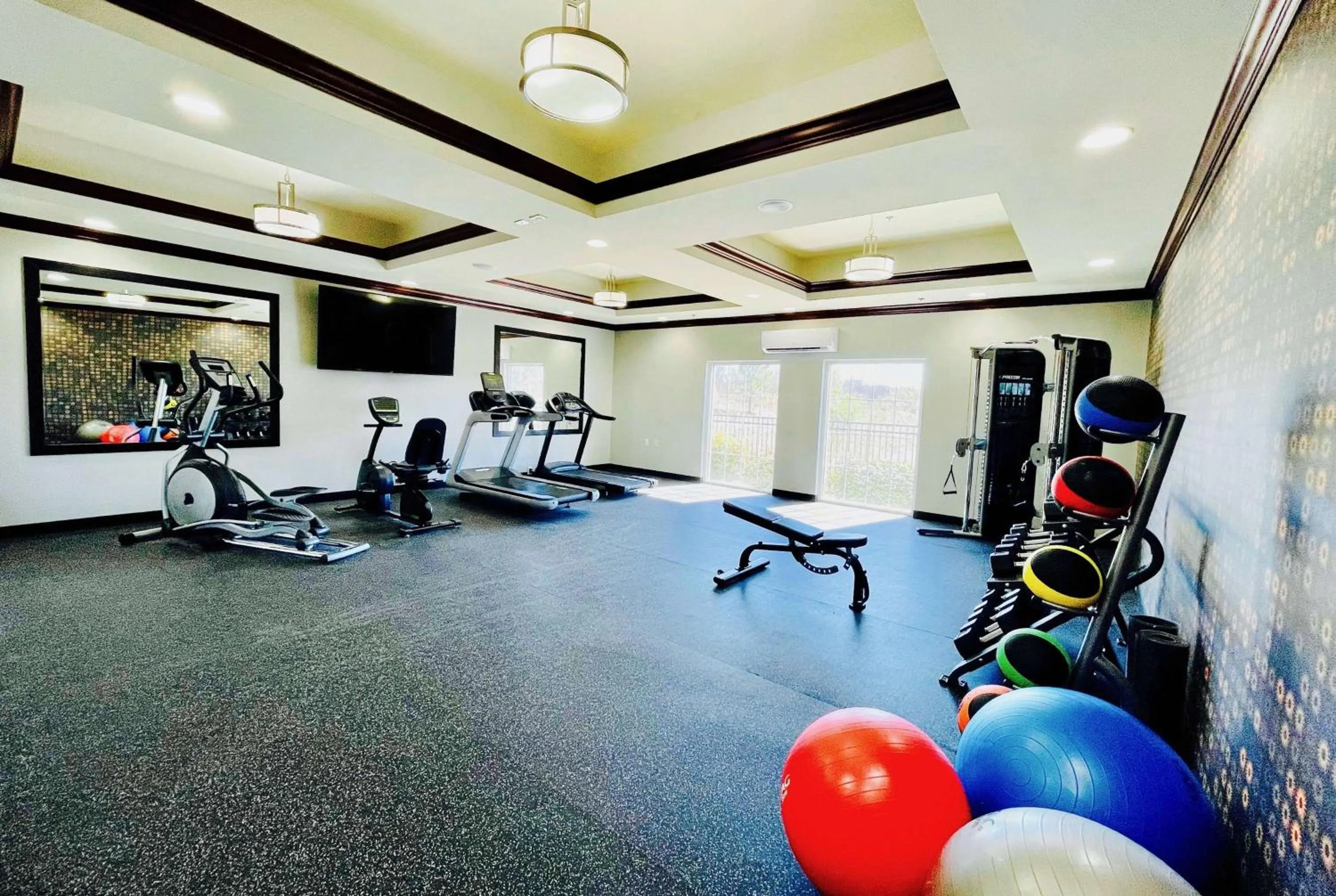 Fitness centre/facilities in La Quinta by Wyndham Tupelo