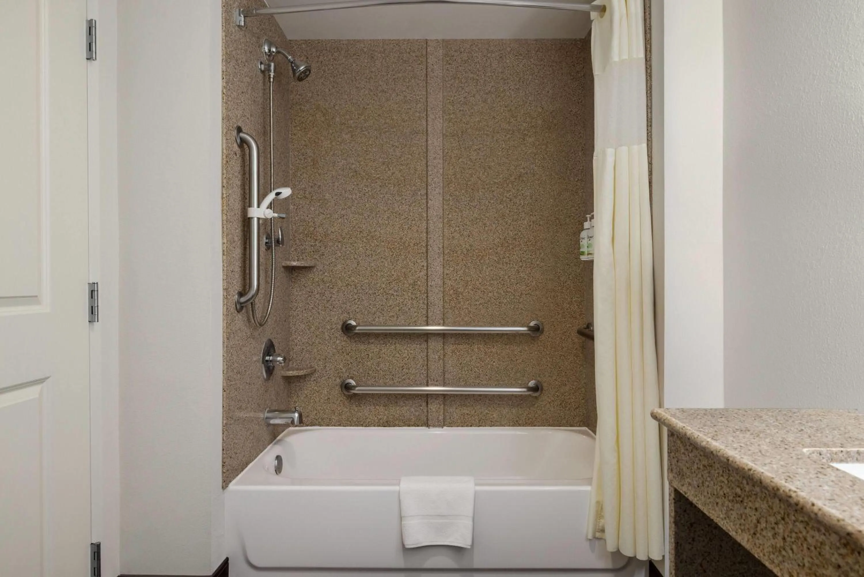 Shower in La Quinta by Wyndham Memphis Wolfchase