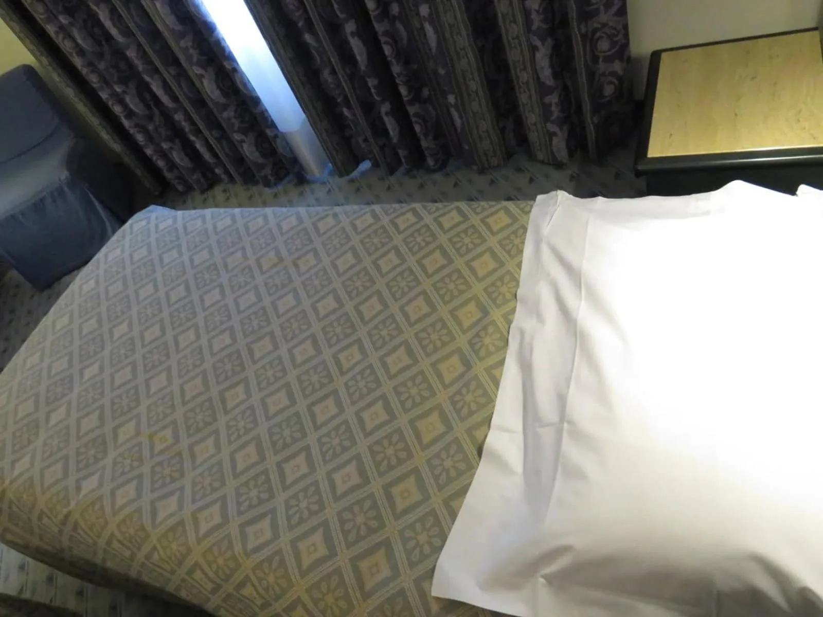 Bed in Hotel Turandot