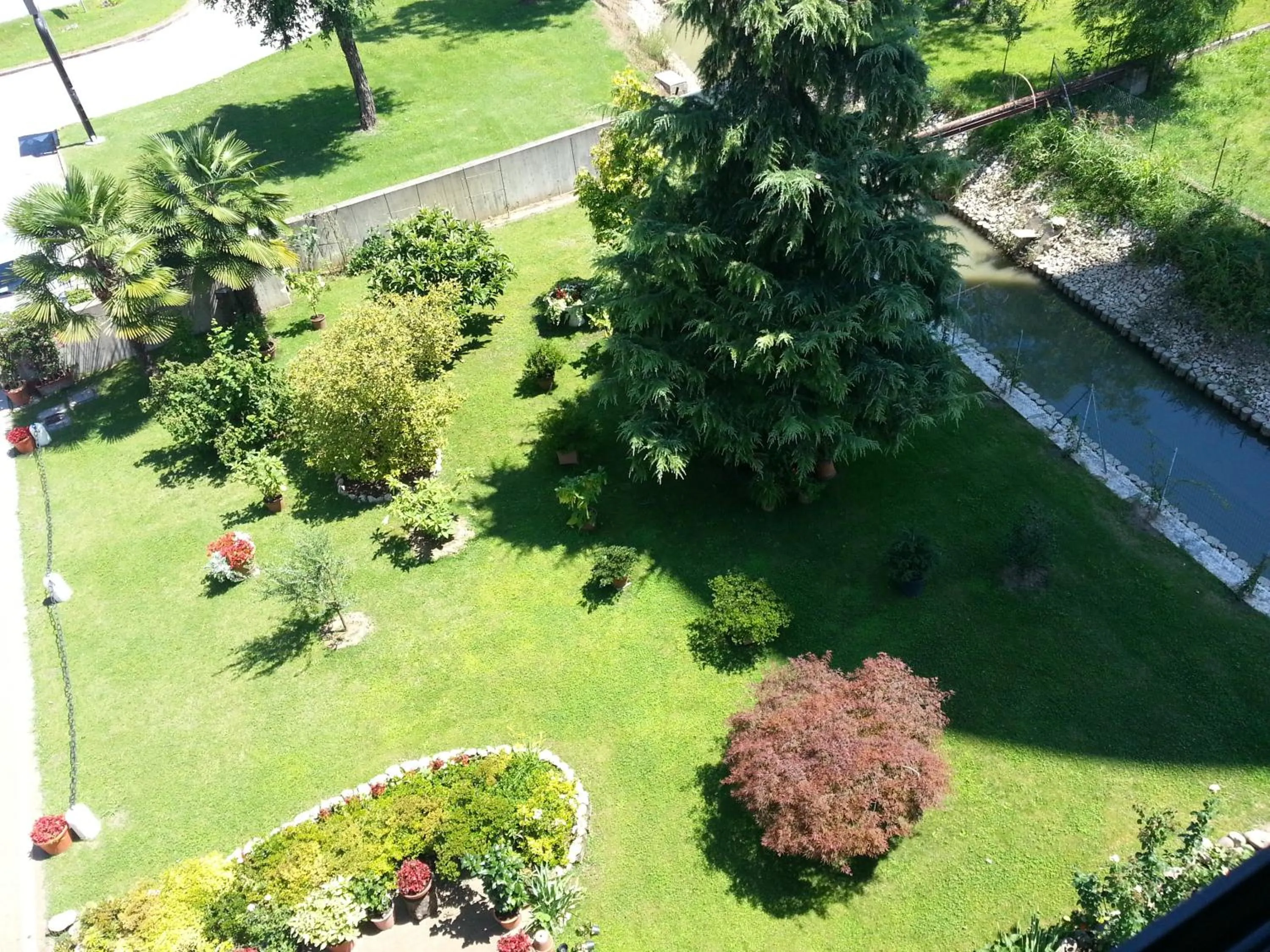 Garden in Hotel Turandot