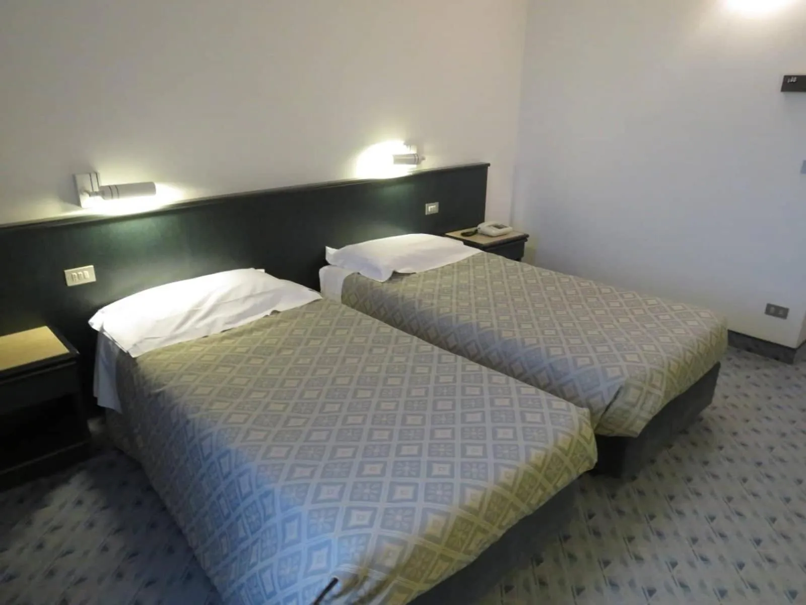 Bed in Hotel Turandot