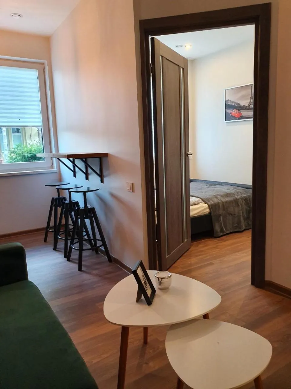 Living room in Oak house apartments