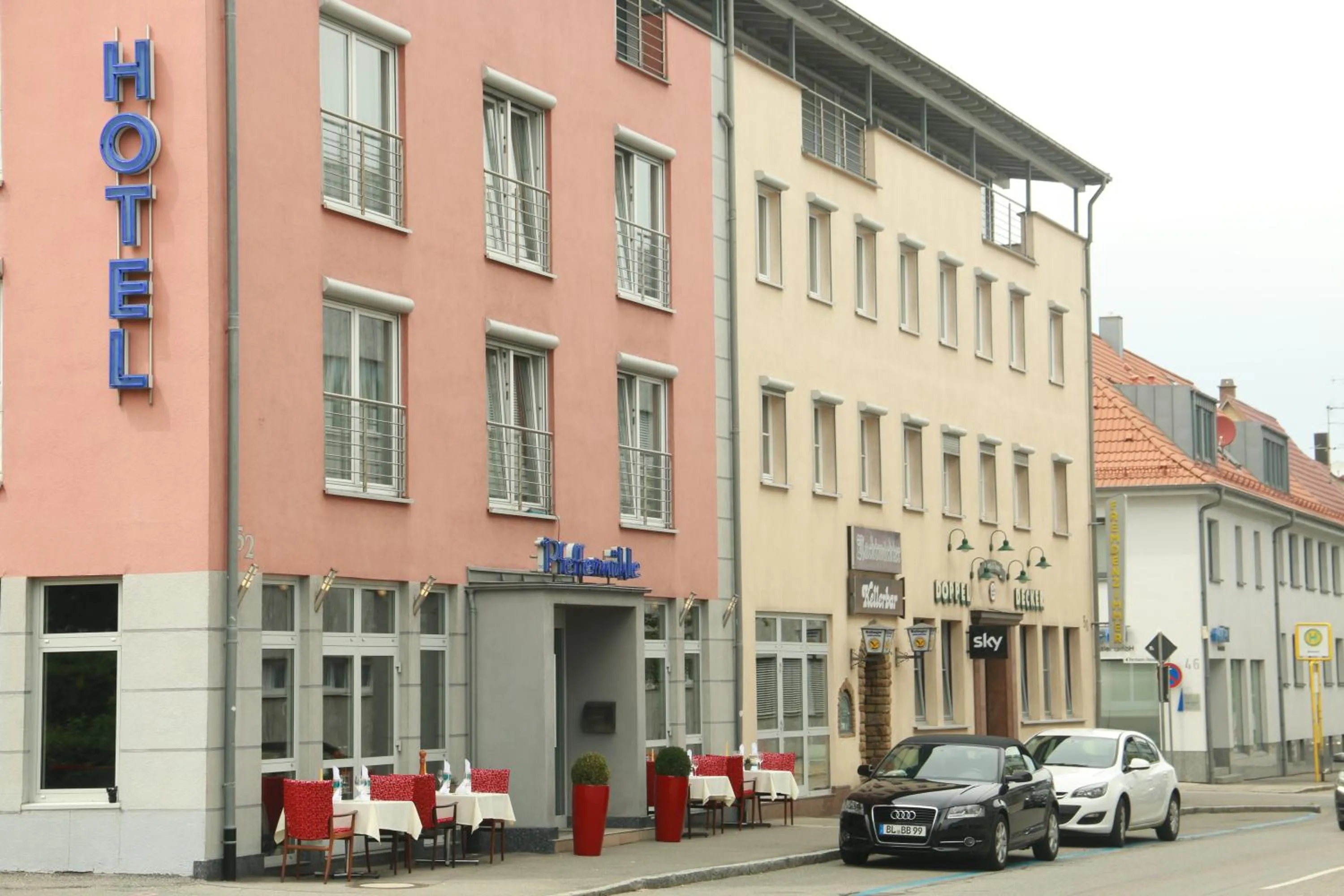 Property building in Hotel-Restaurant Pfeffermühle Balingen