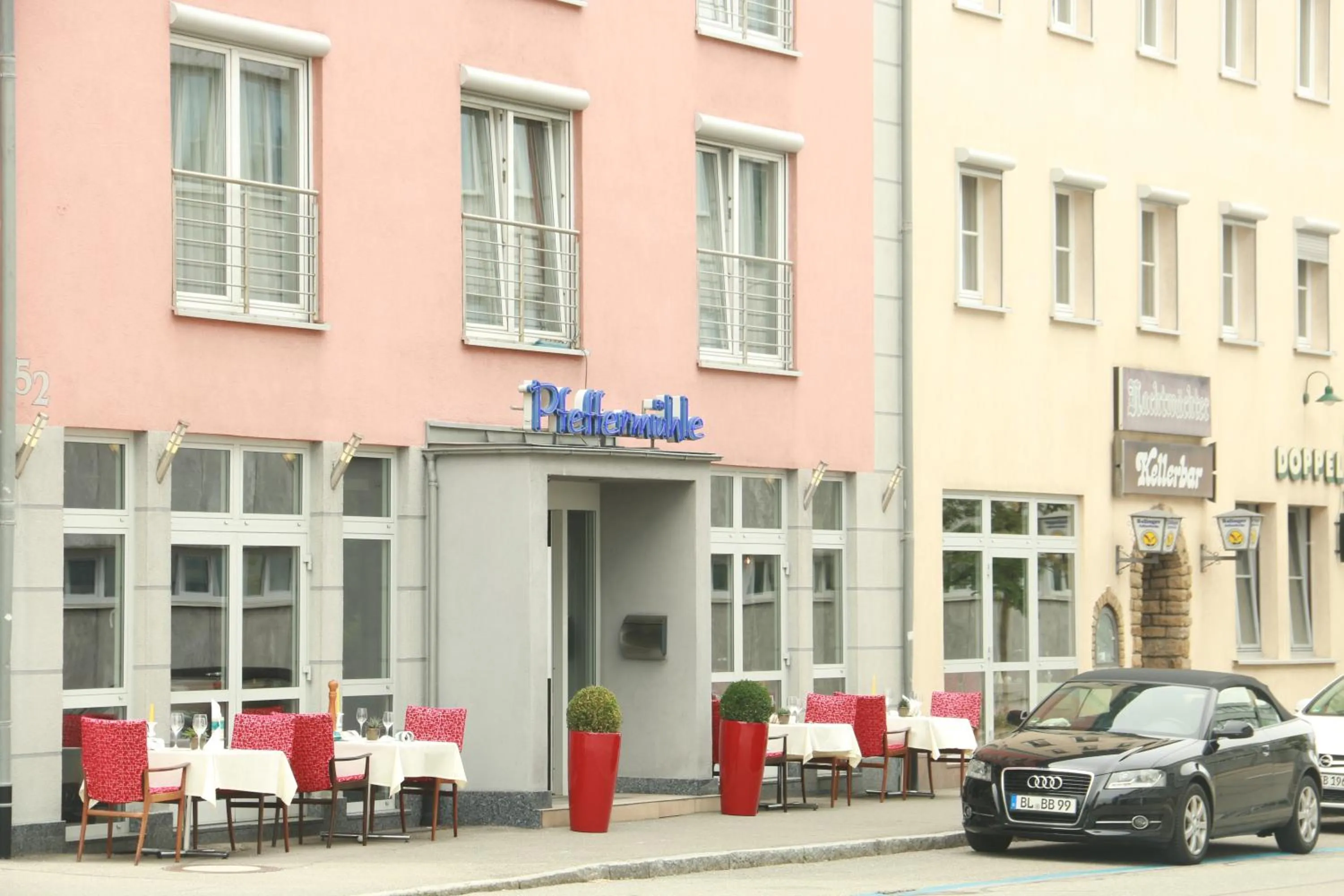 Property building in Hotel-Restaurant Pfeffermühle Balingen