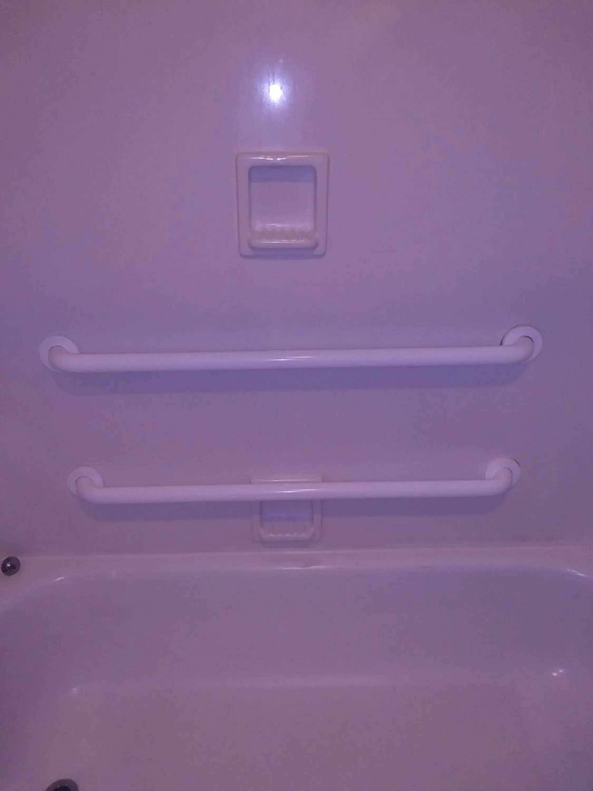 Bathroom in Travelodge by Wyndham Columbus State University