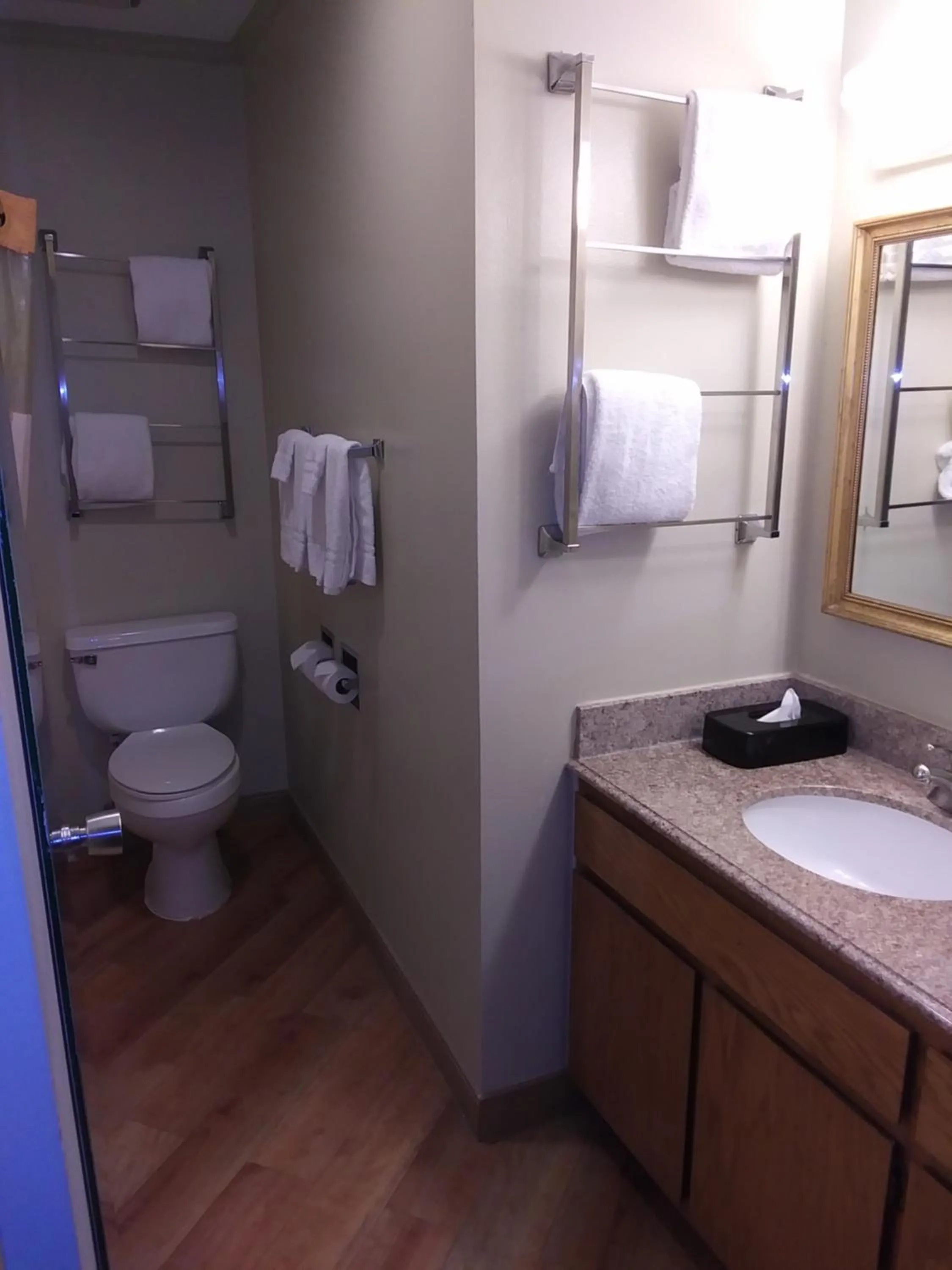 Bathroom in Travelodge by Wyndham Columbus State University