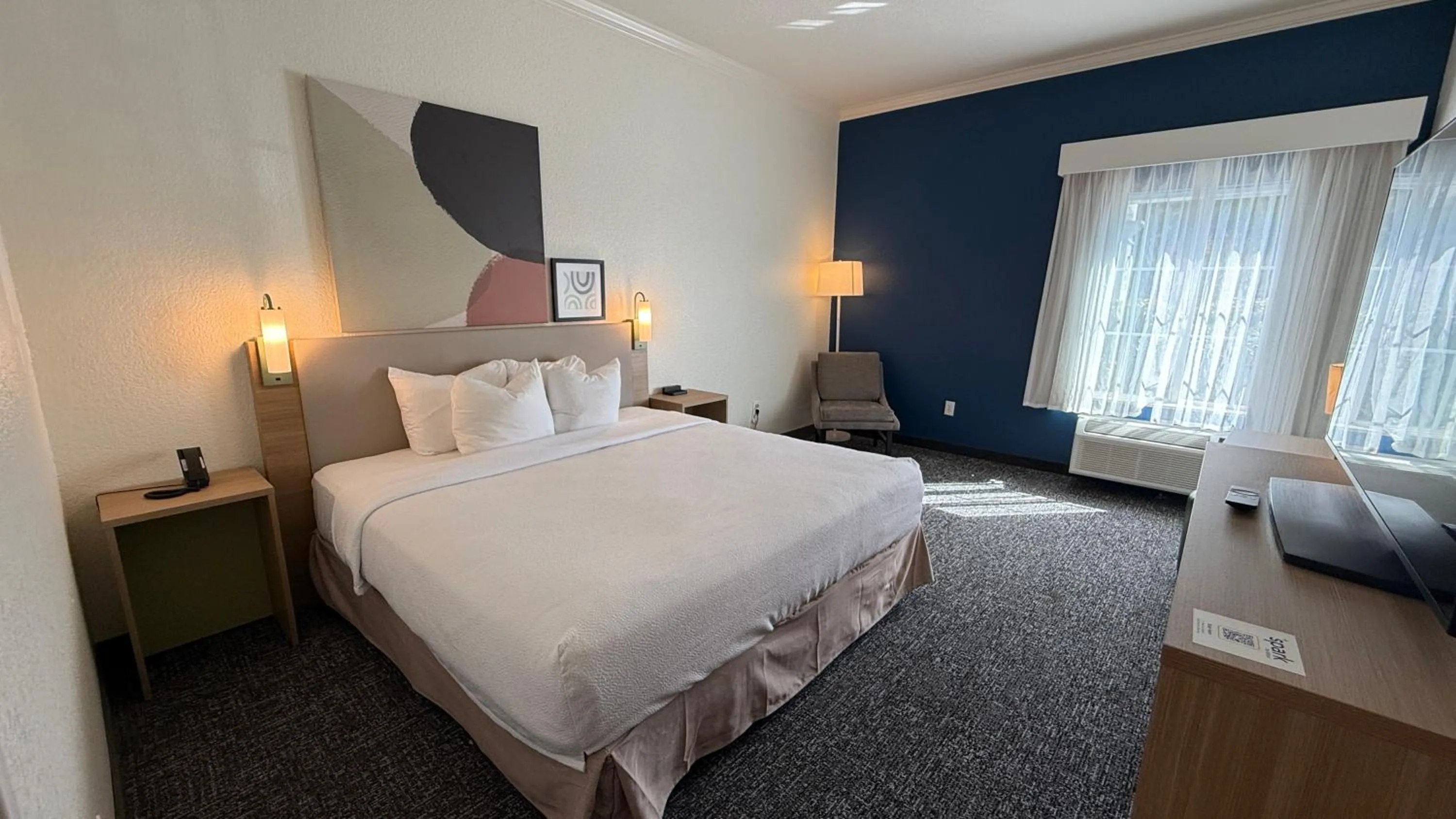 Bedroom, Bed in La Quinta by Wyndham Brandon Jackson Airport E