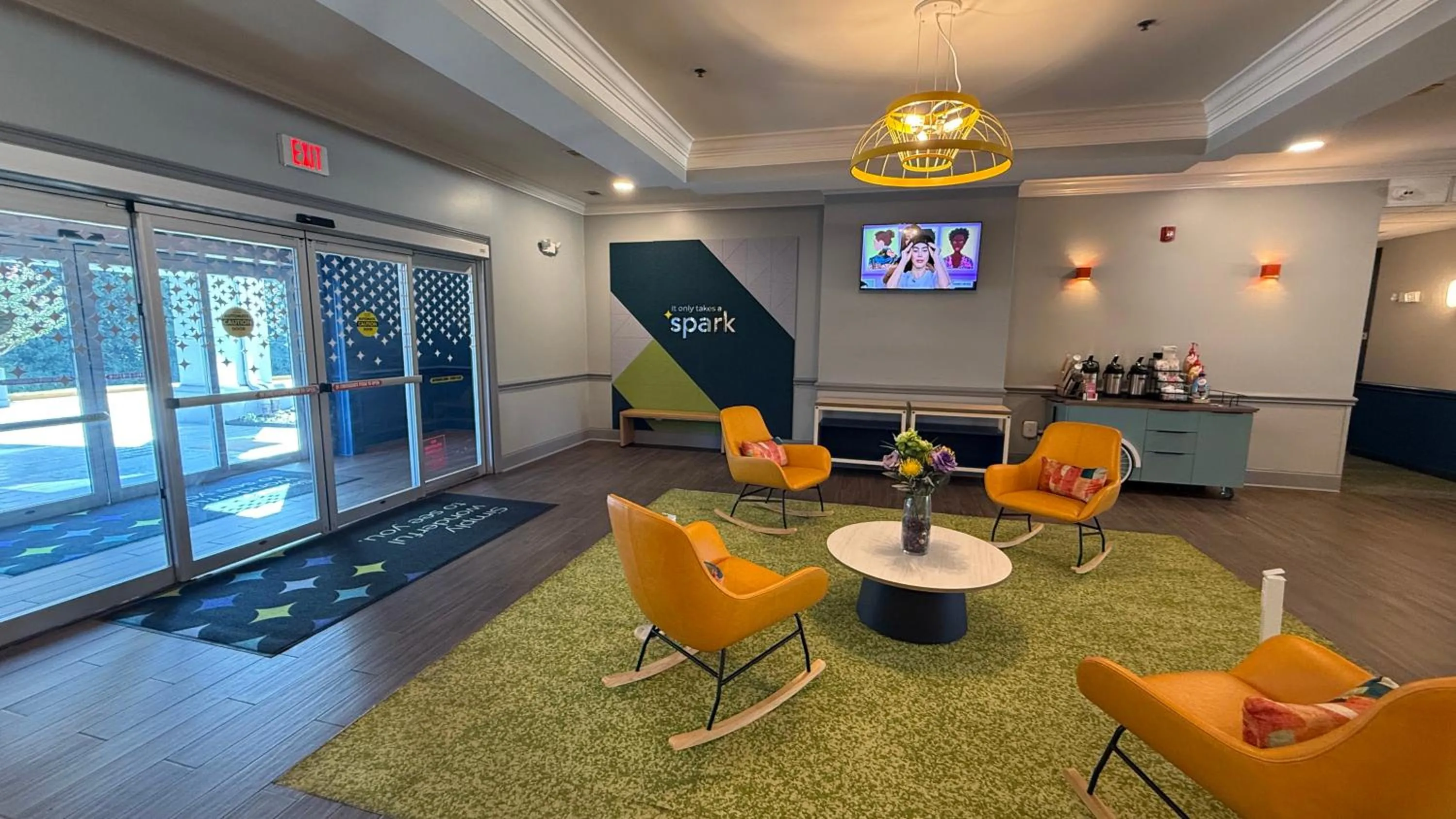 Lobby or reception in La Quinta by Wyndham Brandon Jackson Airport E