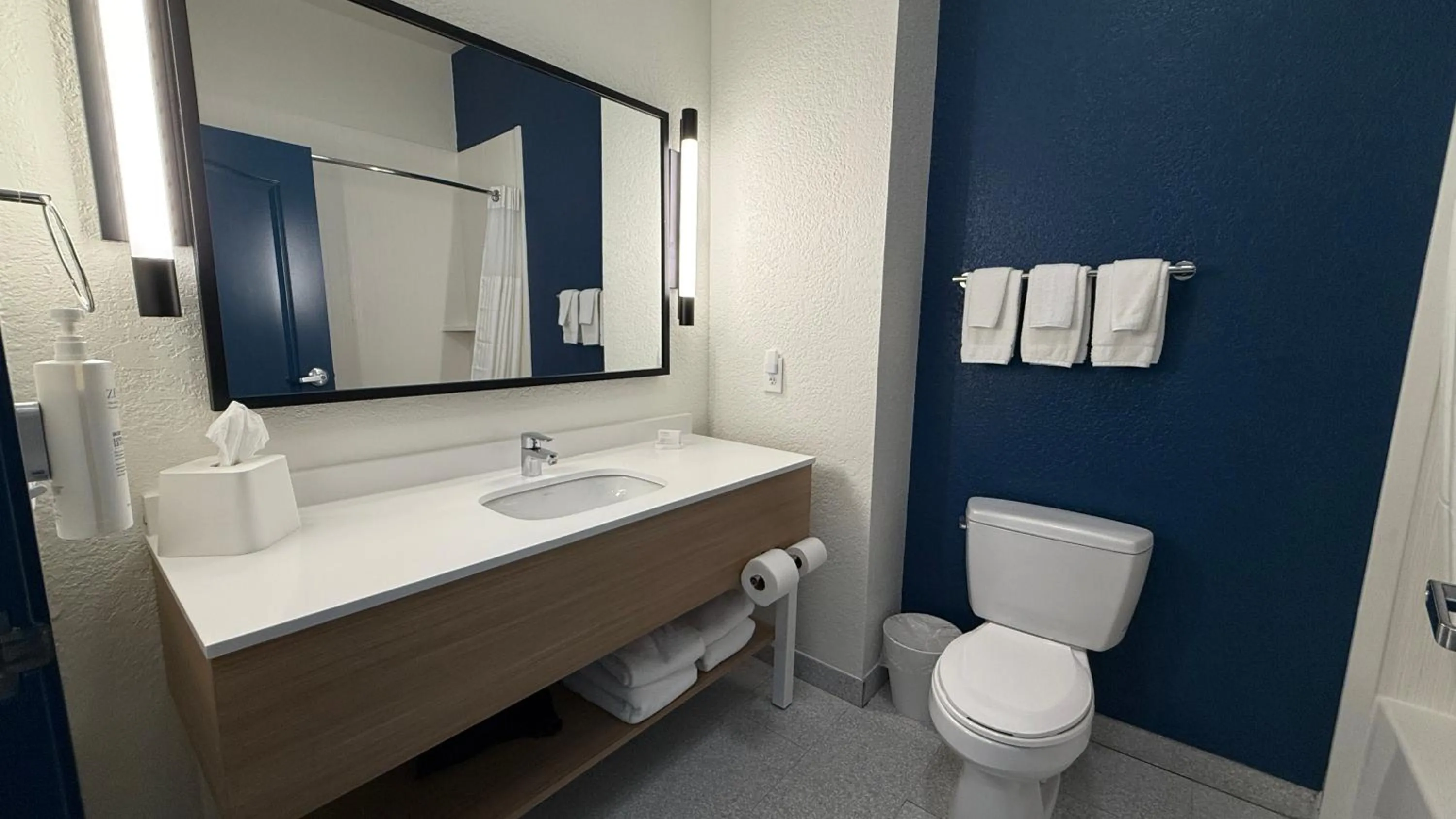 Bathroom in La Quinta by Wyndham Brandon Jackson Airport E
