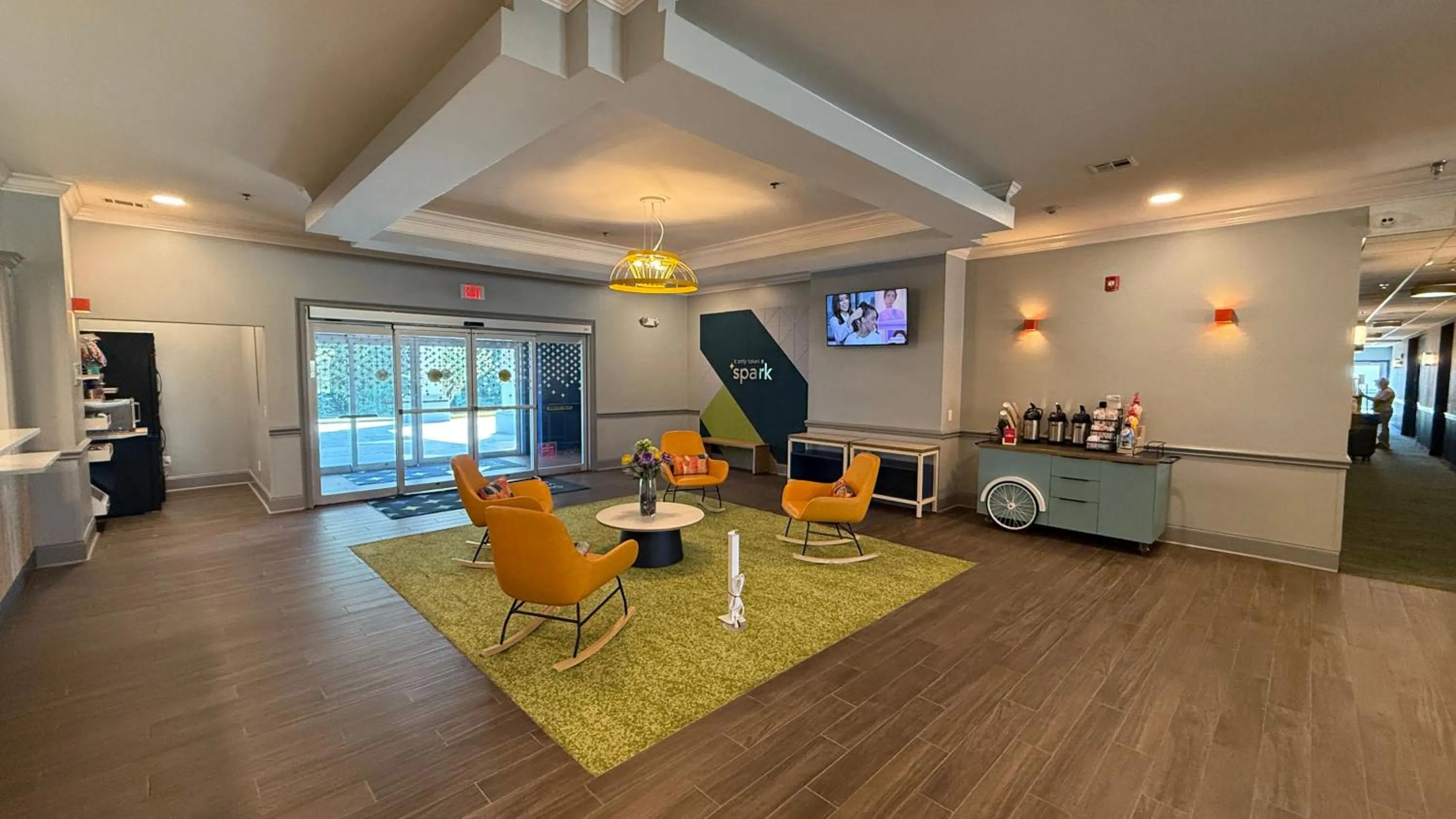 Lobby or reception in La Quinta by Wyndham Brandon Jackson Airport E