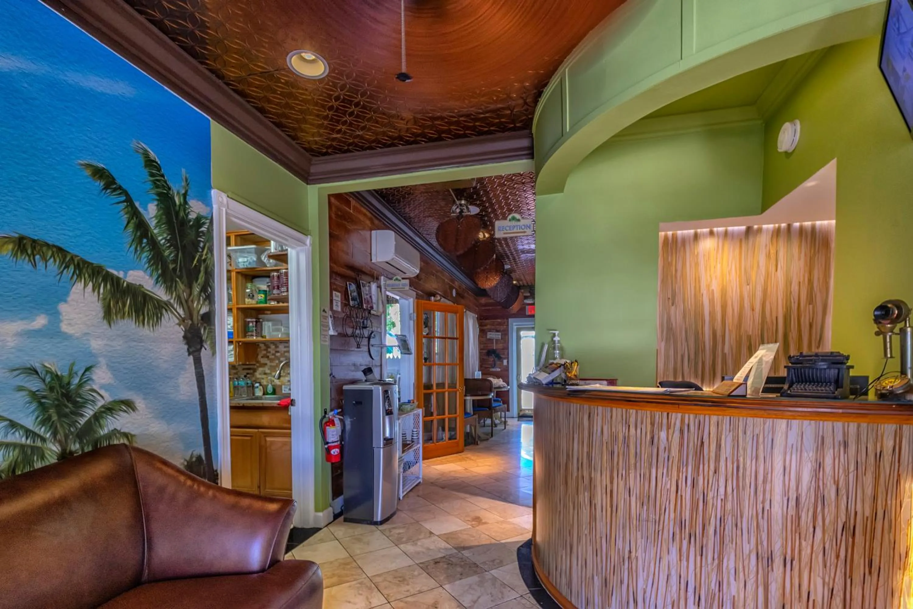 Lobby or reception in Seascape Tropical Inn